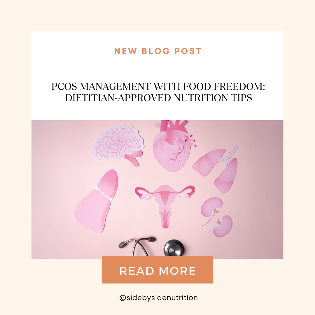  Dietitian Tips to PCOS Management:  A Compassionate Guide to Nutrition