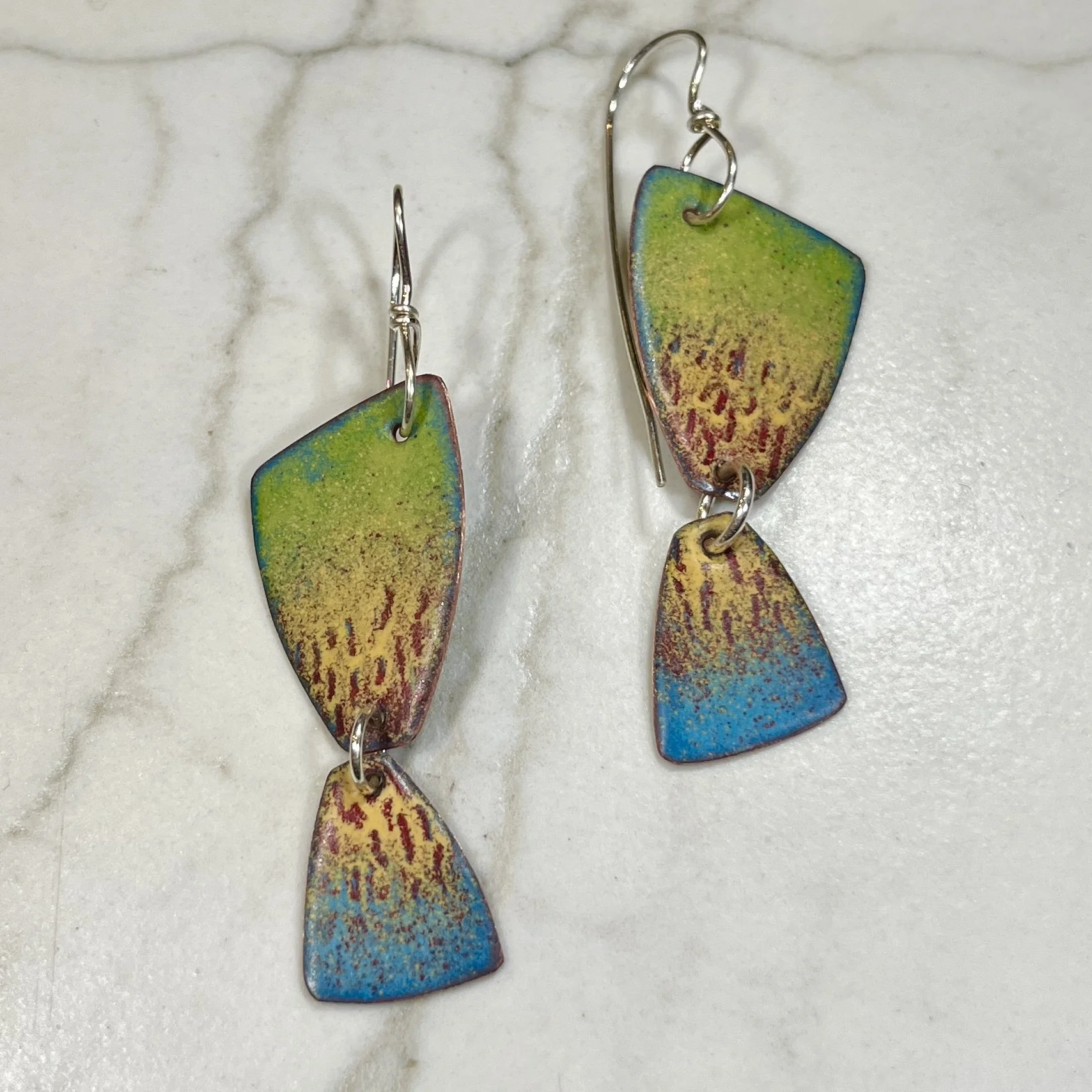 Lauren Pollaro Enamel Earrings