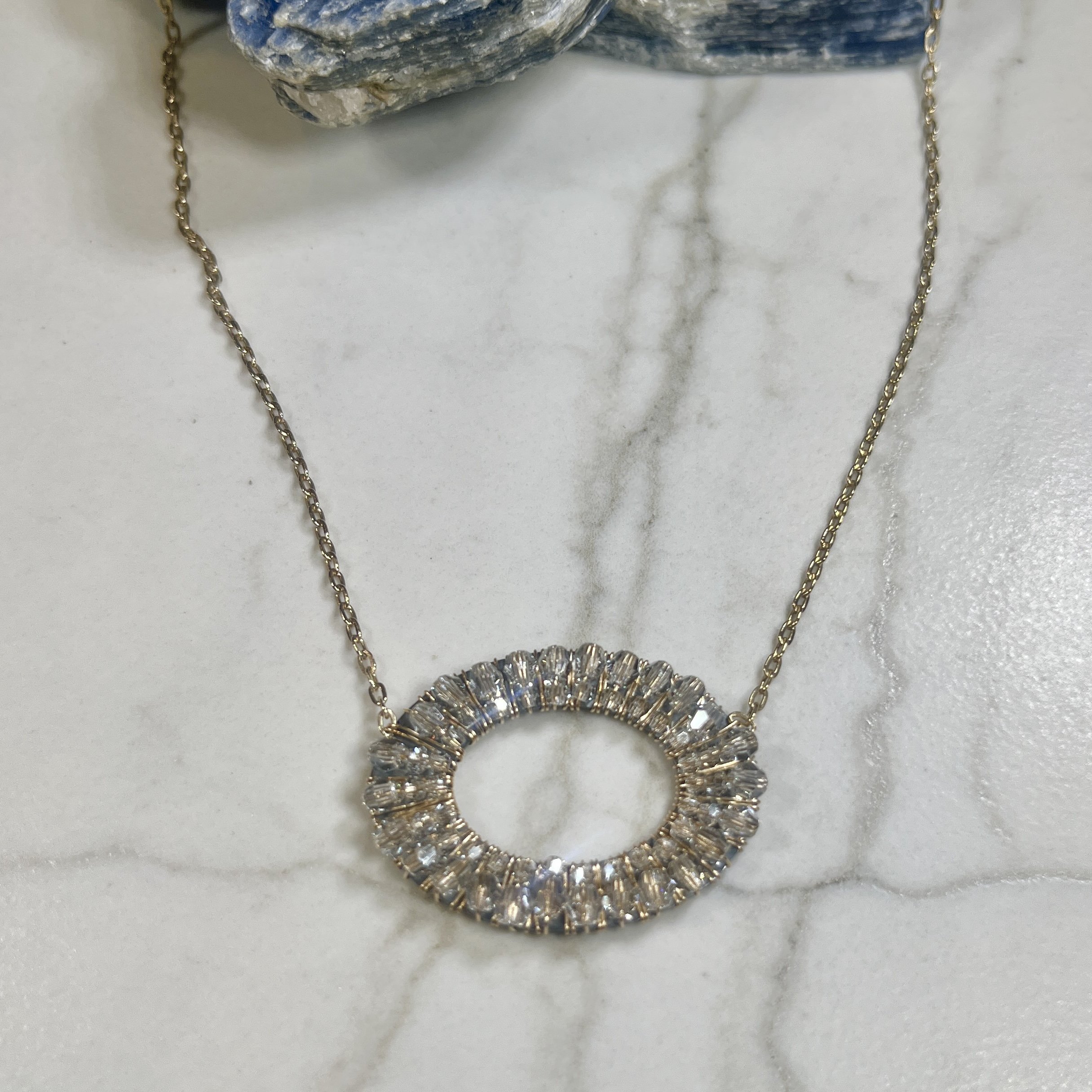 Dana Kellin Crystal Pendant Necklace