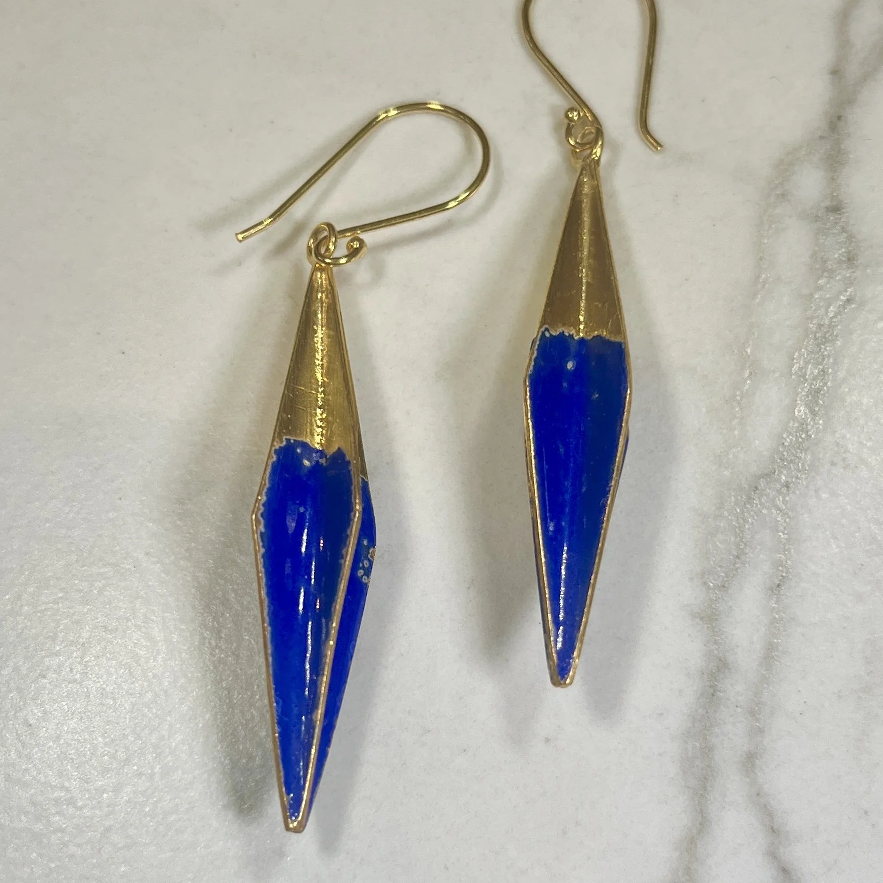 Jenny Walker Jewelry Enamel Earrings