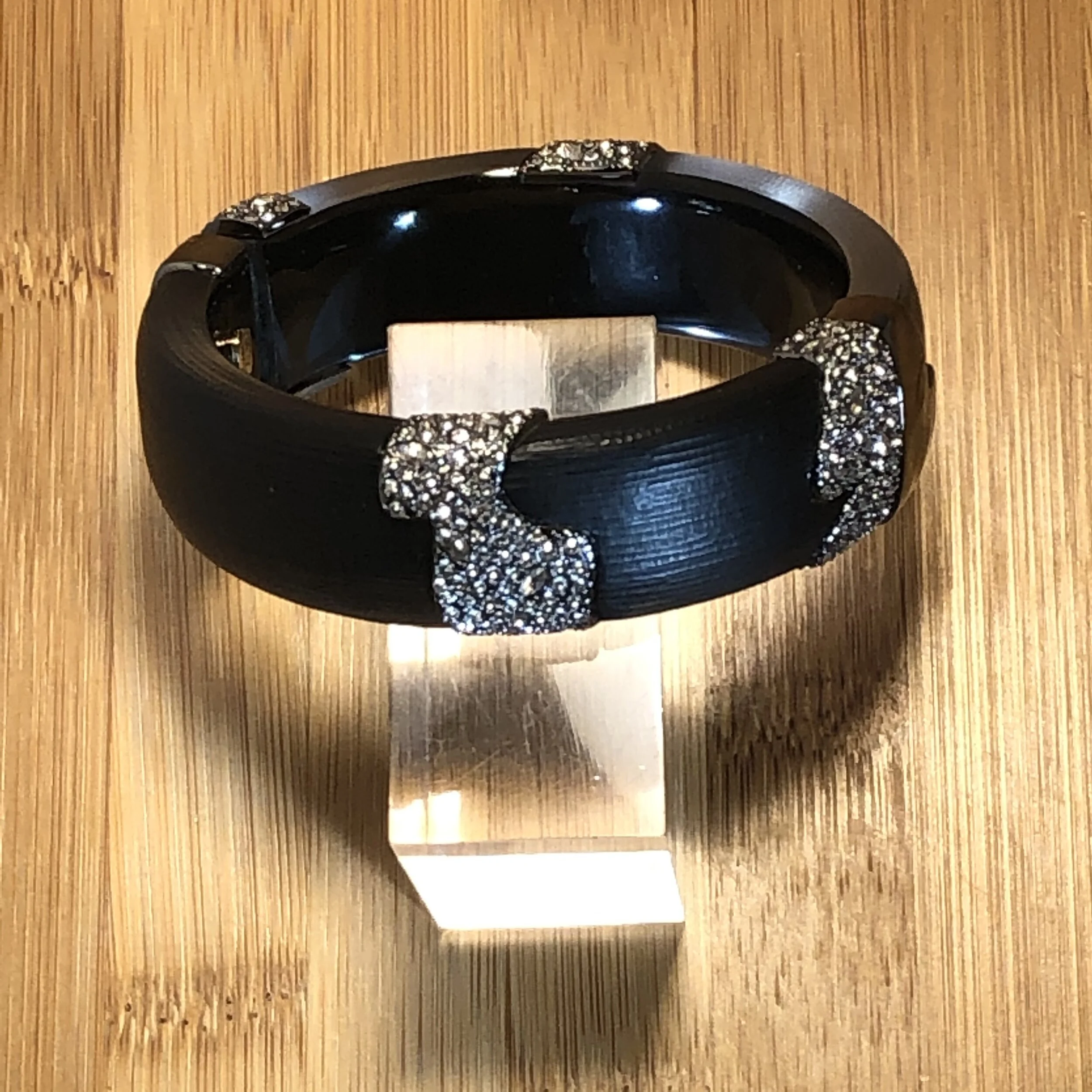 Alexis Bittar Resin + Swarovski Crystals Bracelet
