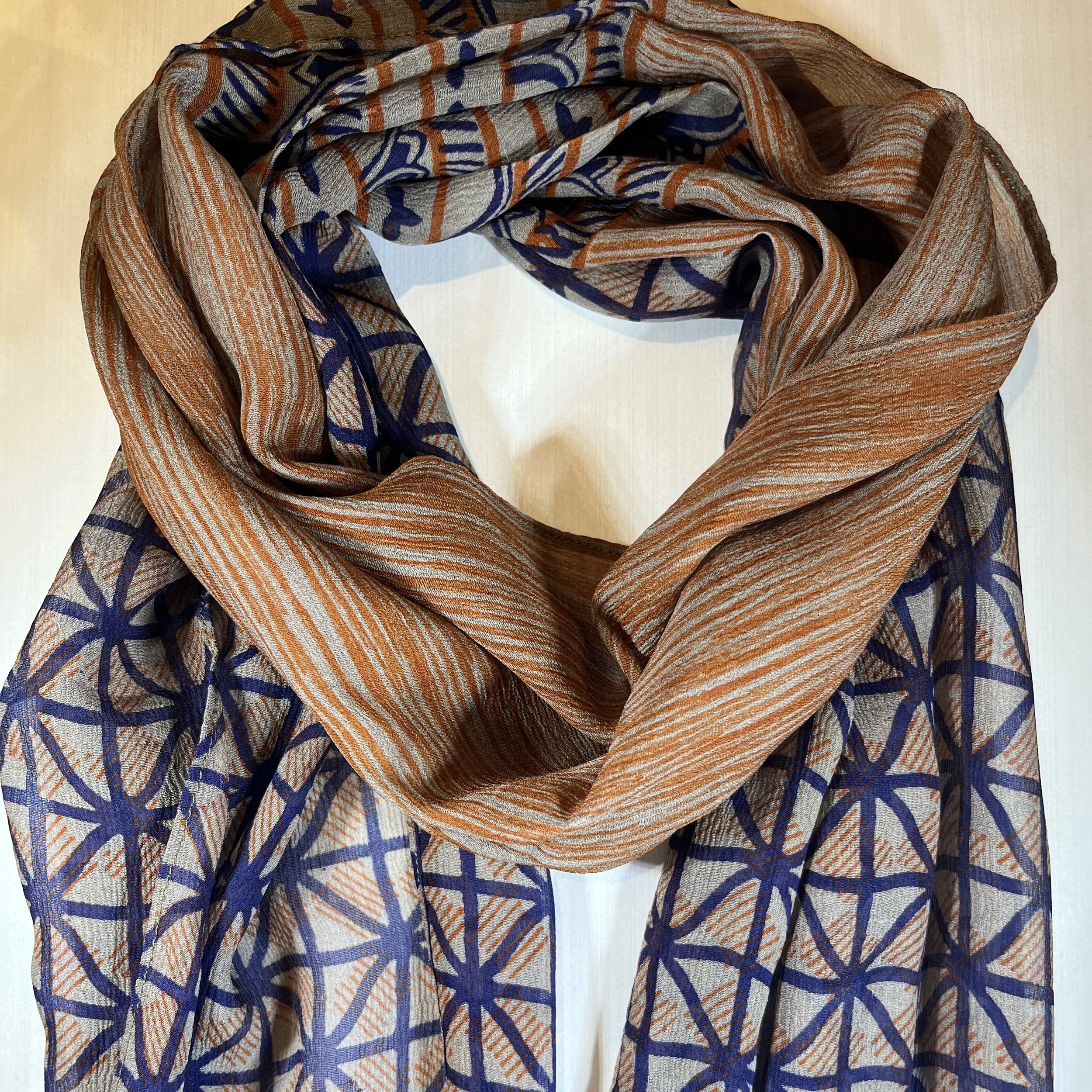 Harshita Silk Chiffon Scarf
