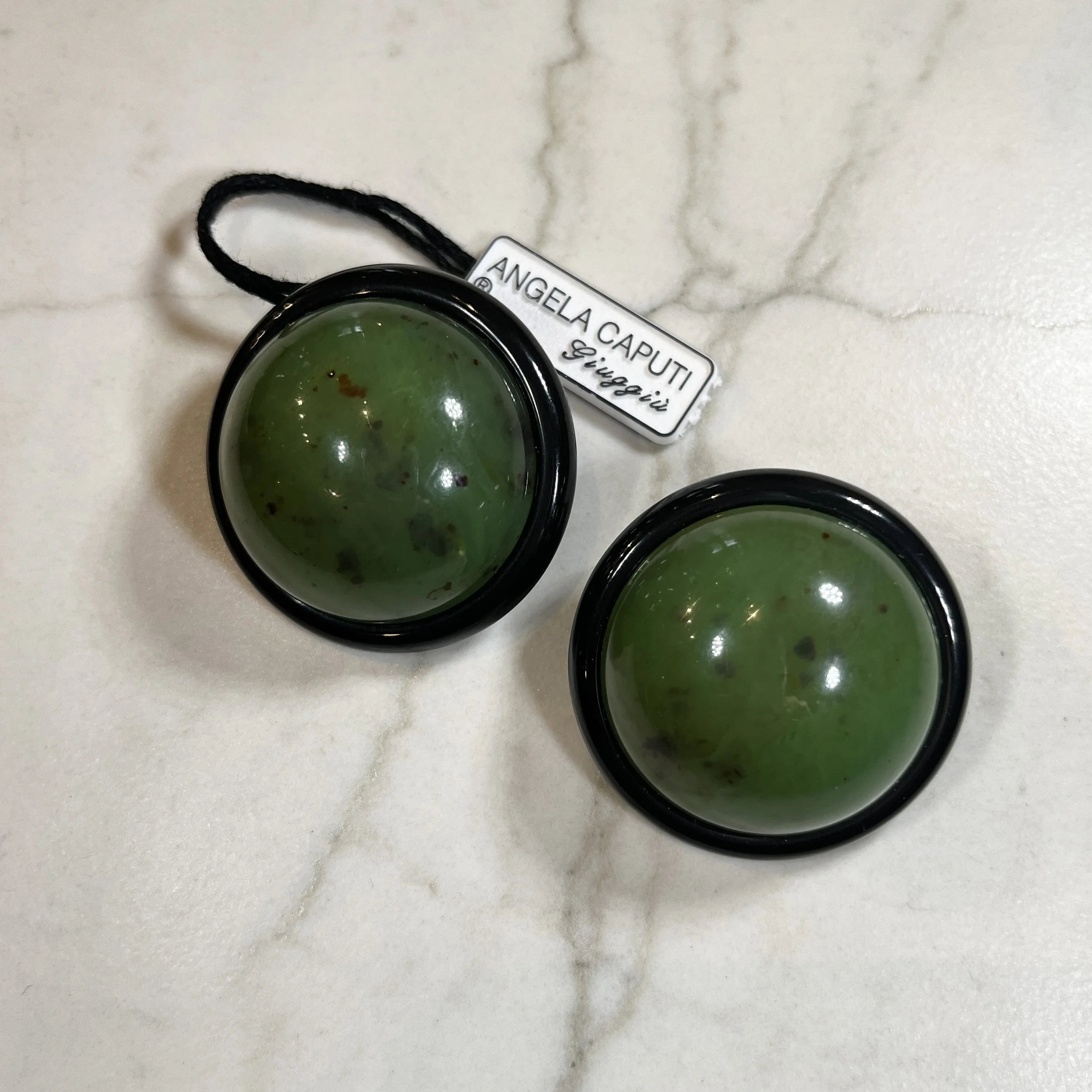 Angela Caputi Clip Earrings
