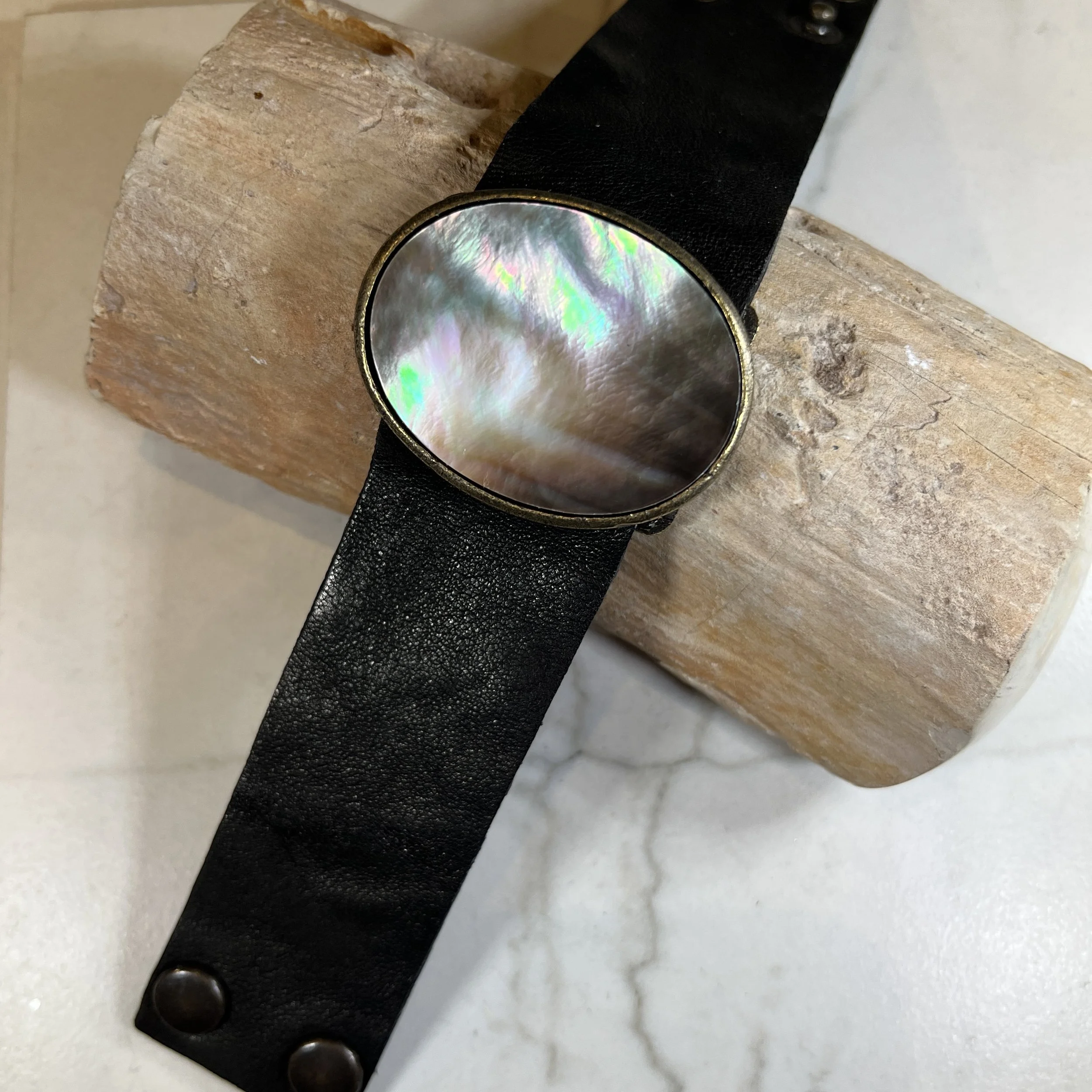 Rebel Designs Mother-of-Pearl Bracelet