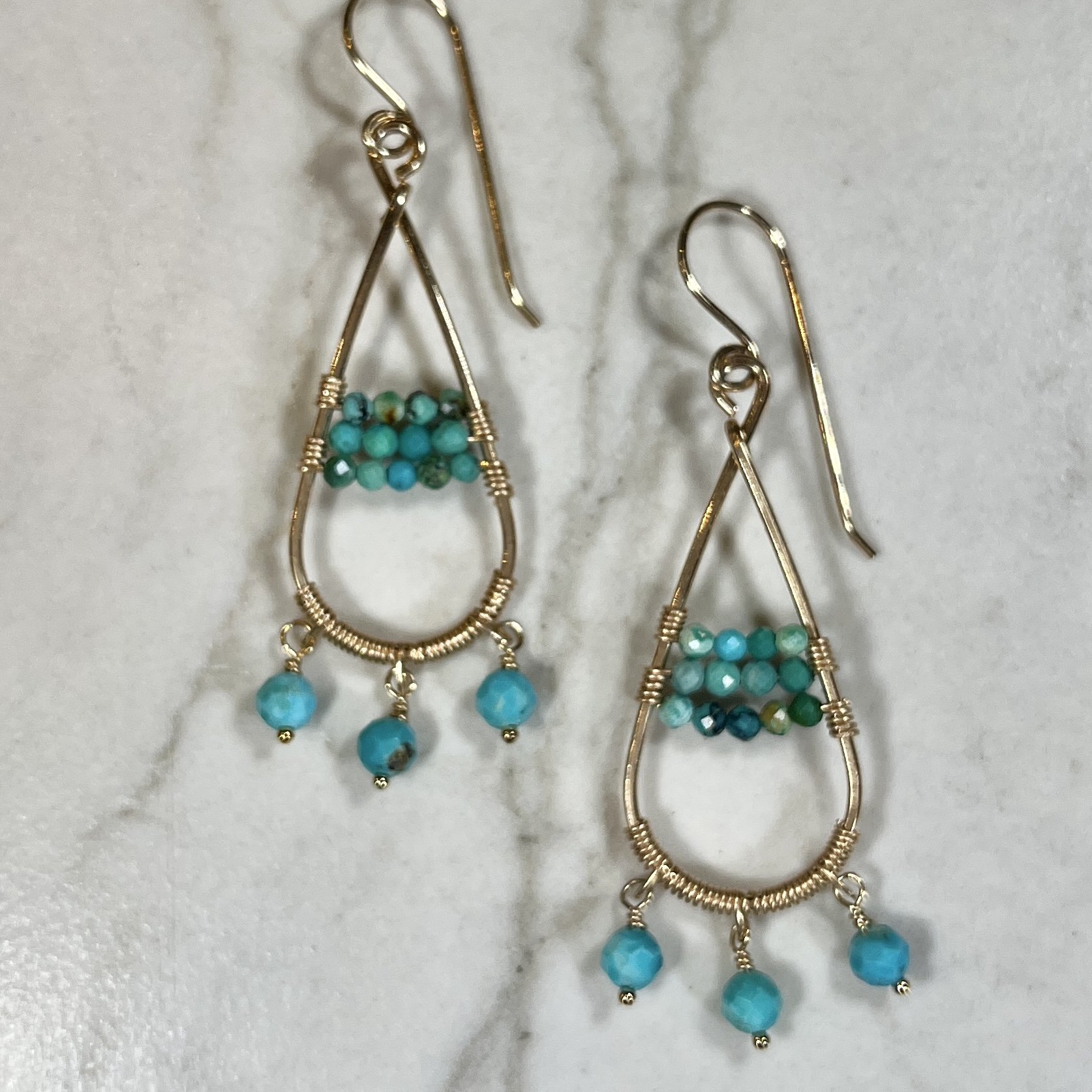 James & Jezabelle Jewelry Turquoise Earrings