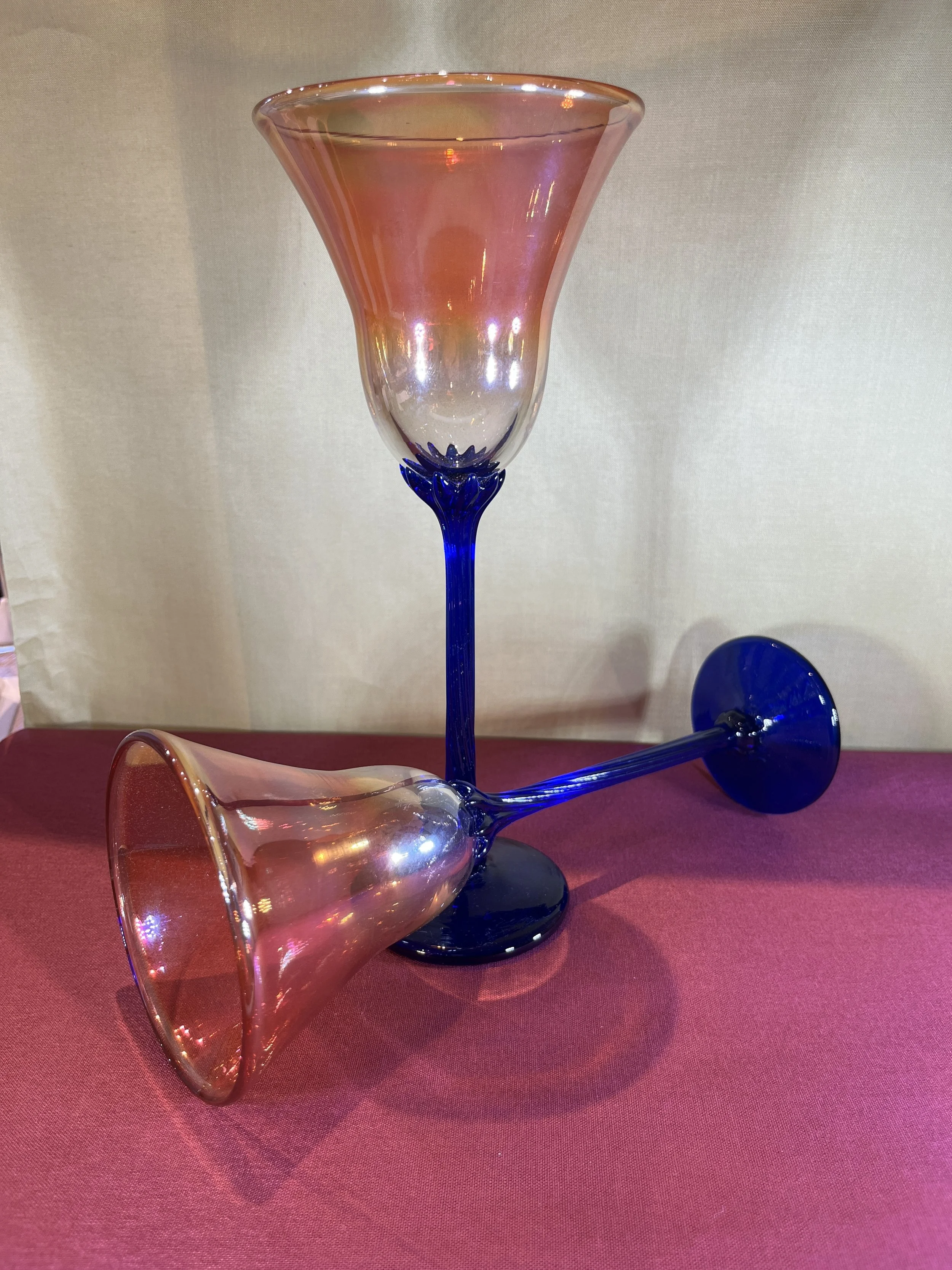 Rick Strini Wine Glasses