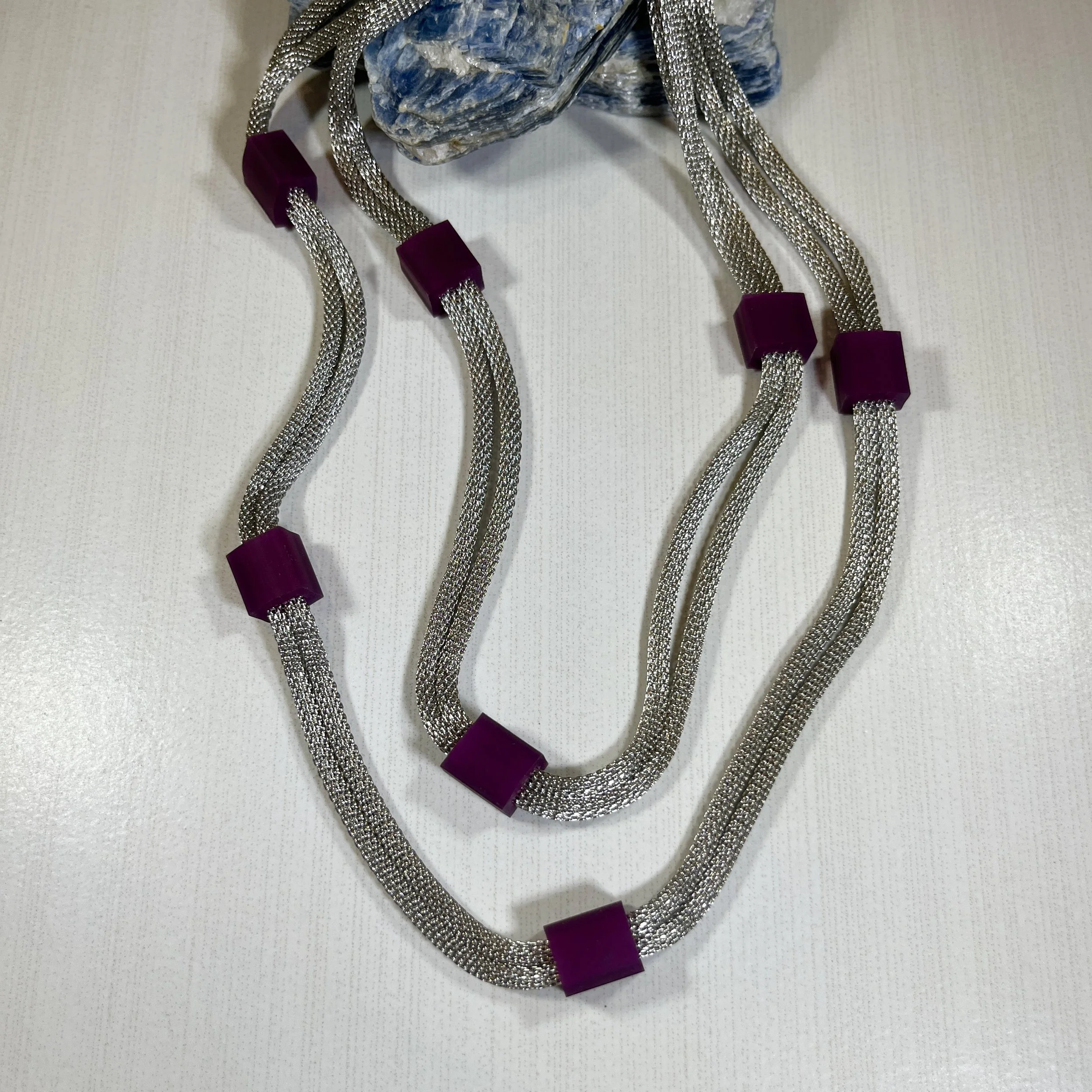 Rosalba Galati Mesh Necklace