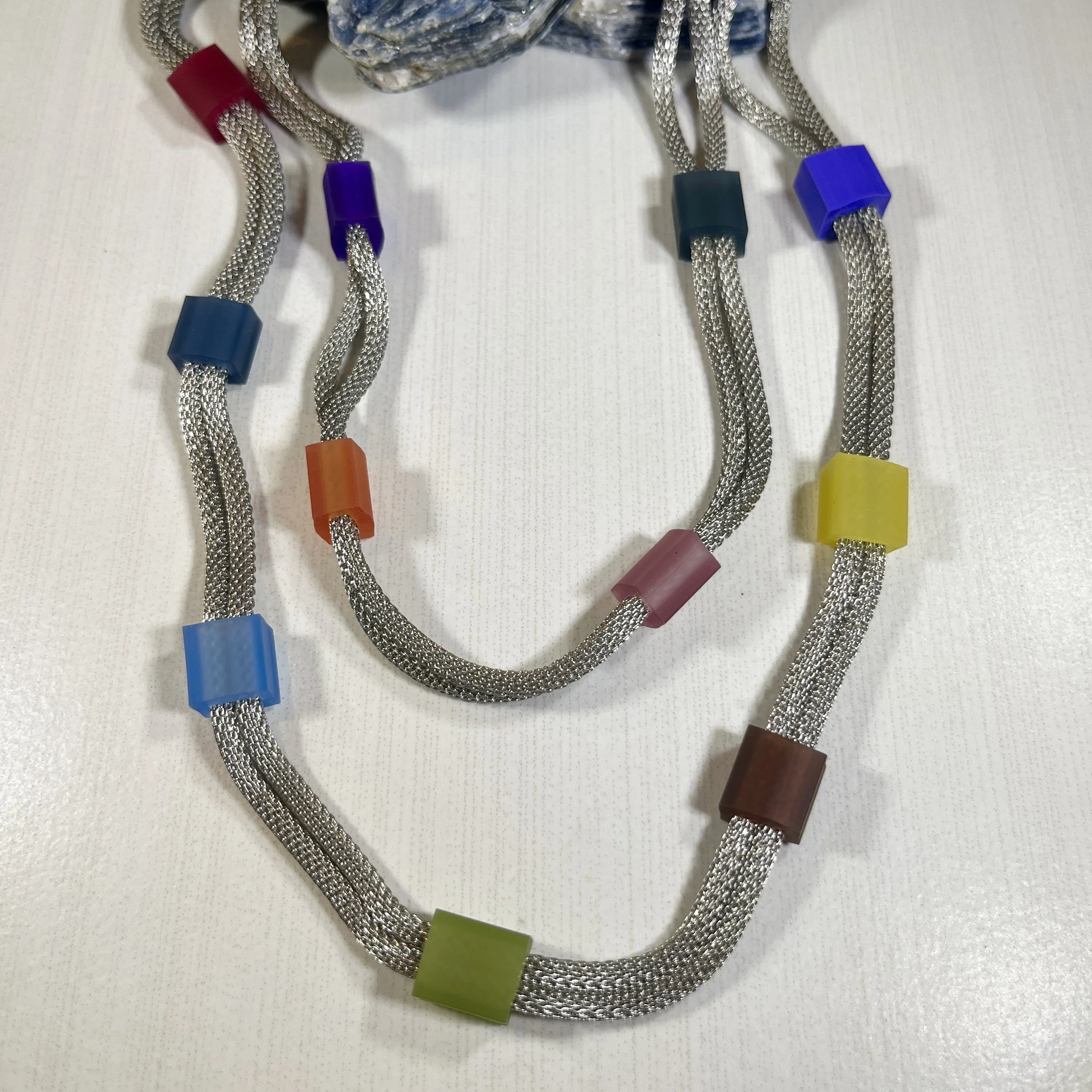 Rosalba Galati Mesh Necklace