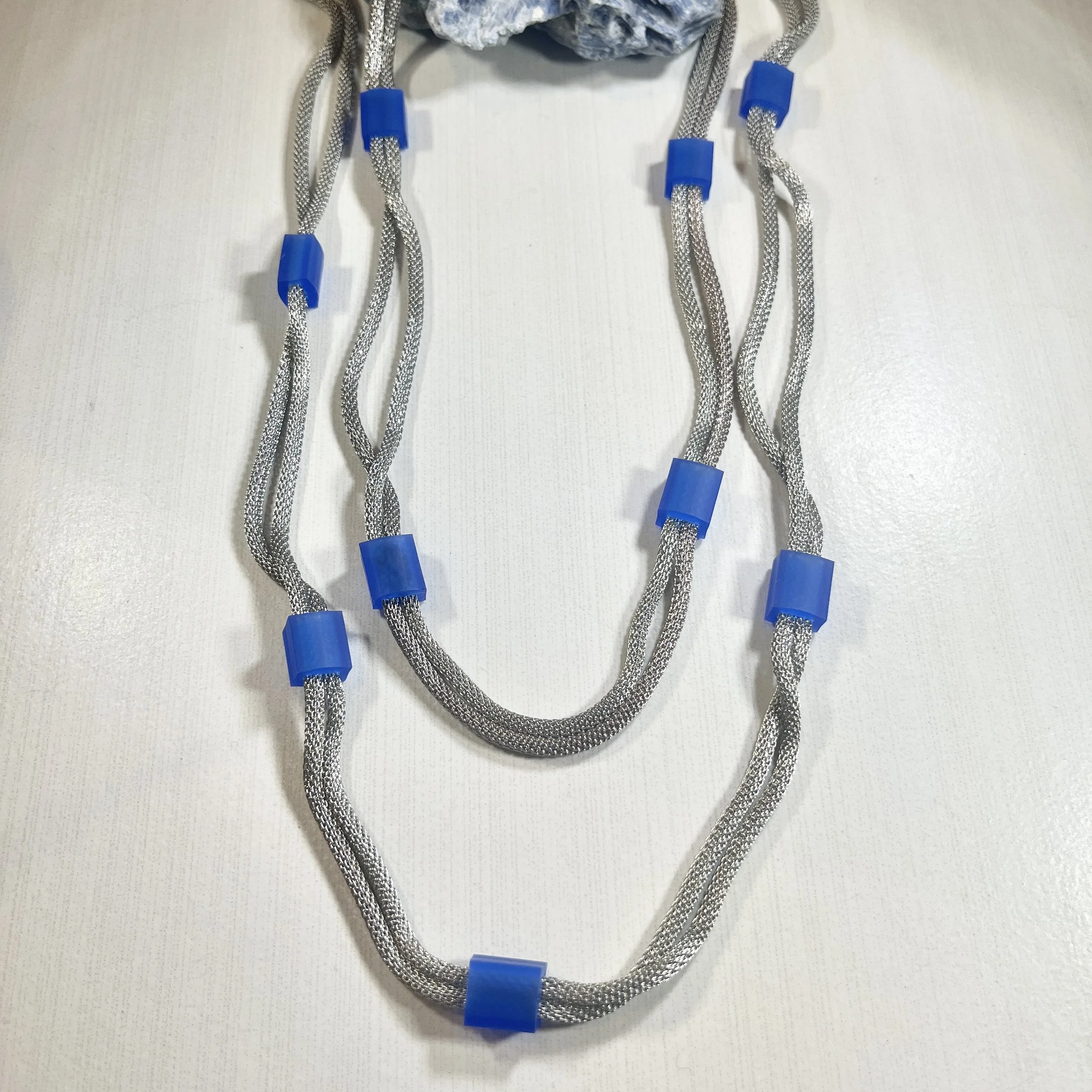 Rosalba Galati Mesh Necklace