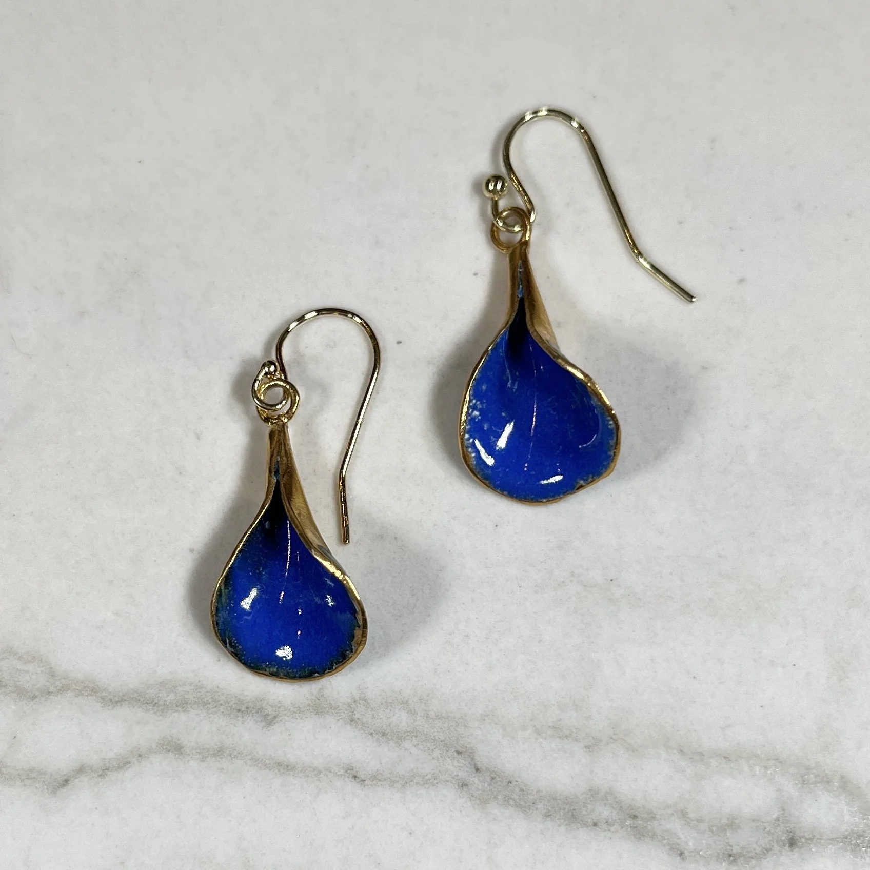 Jenny Walker Enamel Earrings