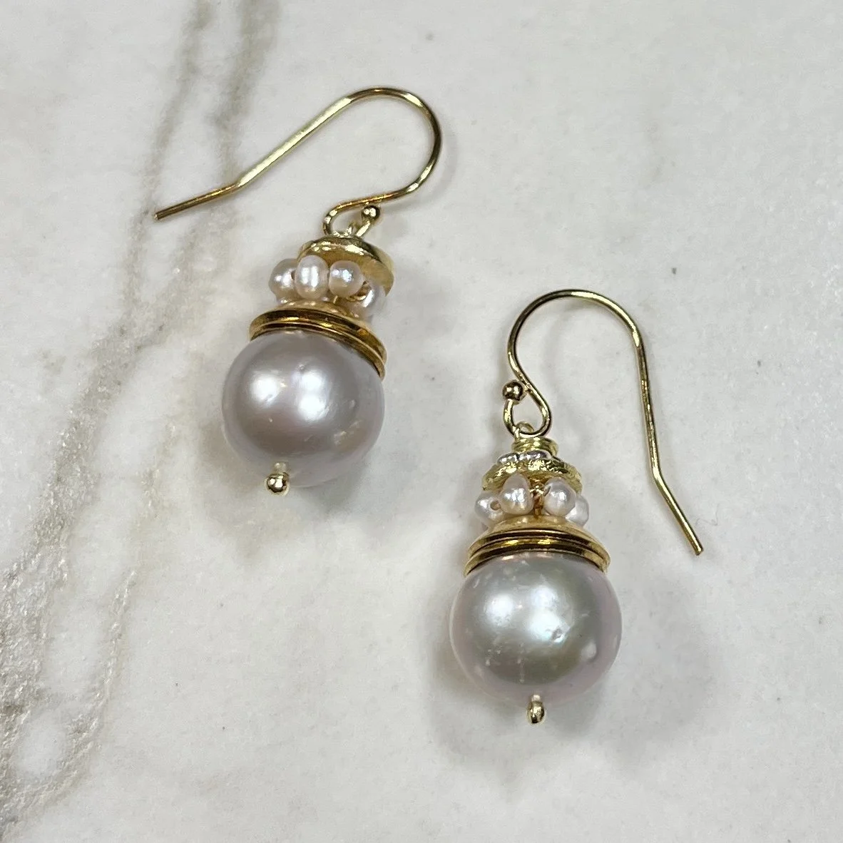 Lulu Designs Pearl Earrings