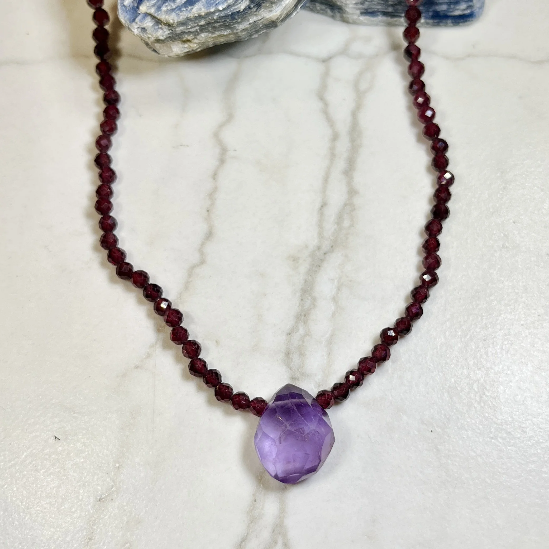 Chan Luu Garnet Necklace