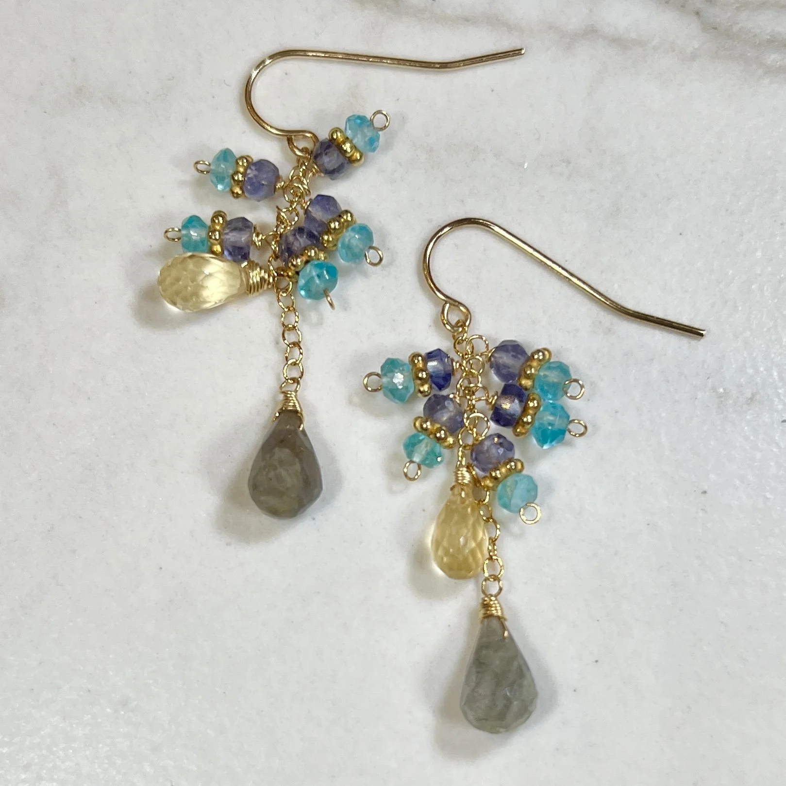 Lina's Shop Gemstone Earrings