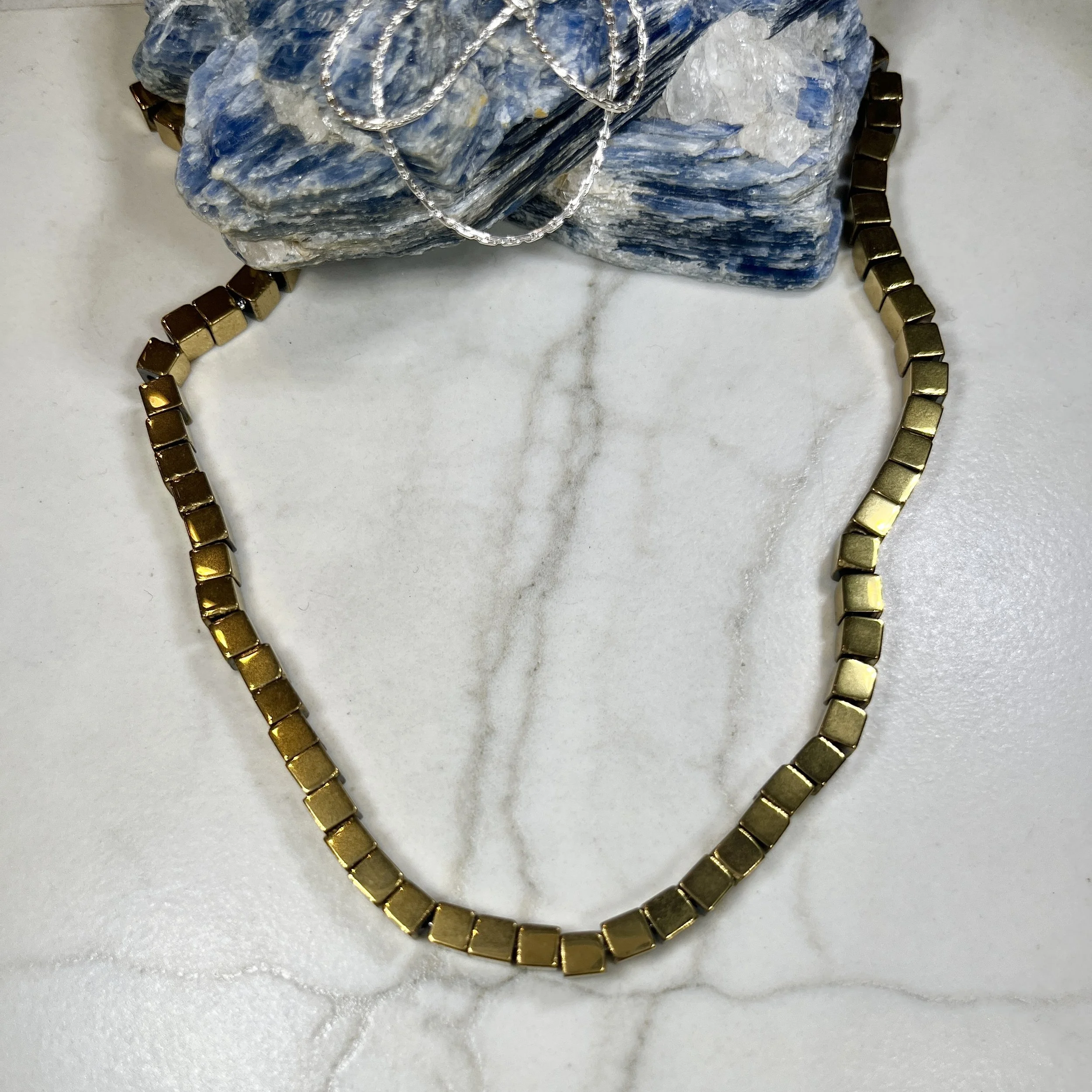 Serena Kojimoto Hematite Necklace