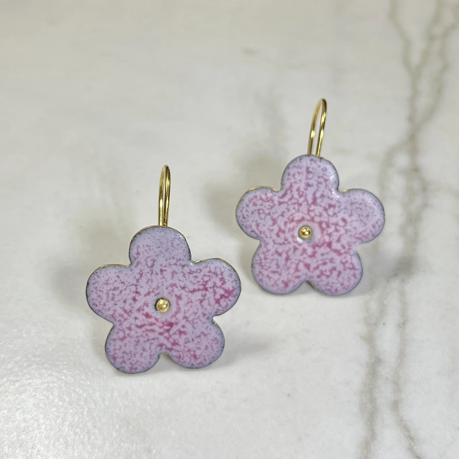 Jenny Walker Jewelry Enamel Earrings