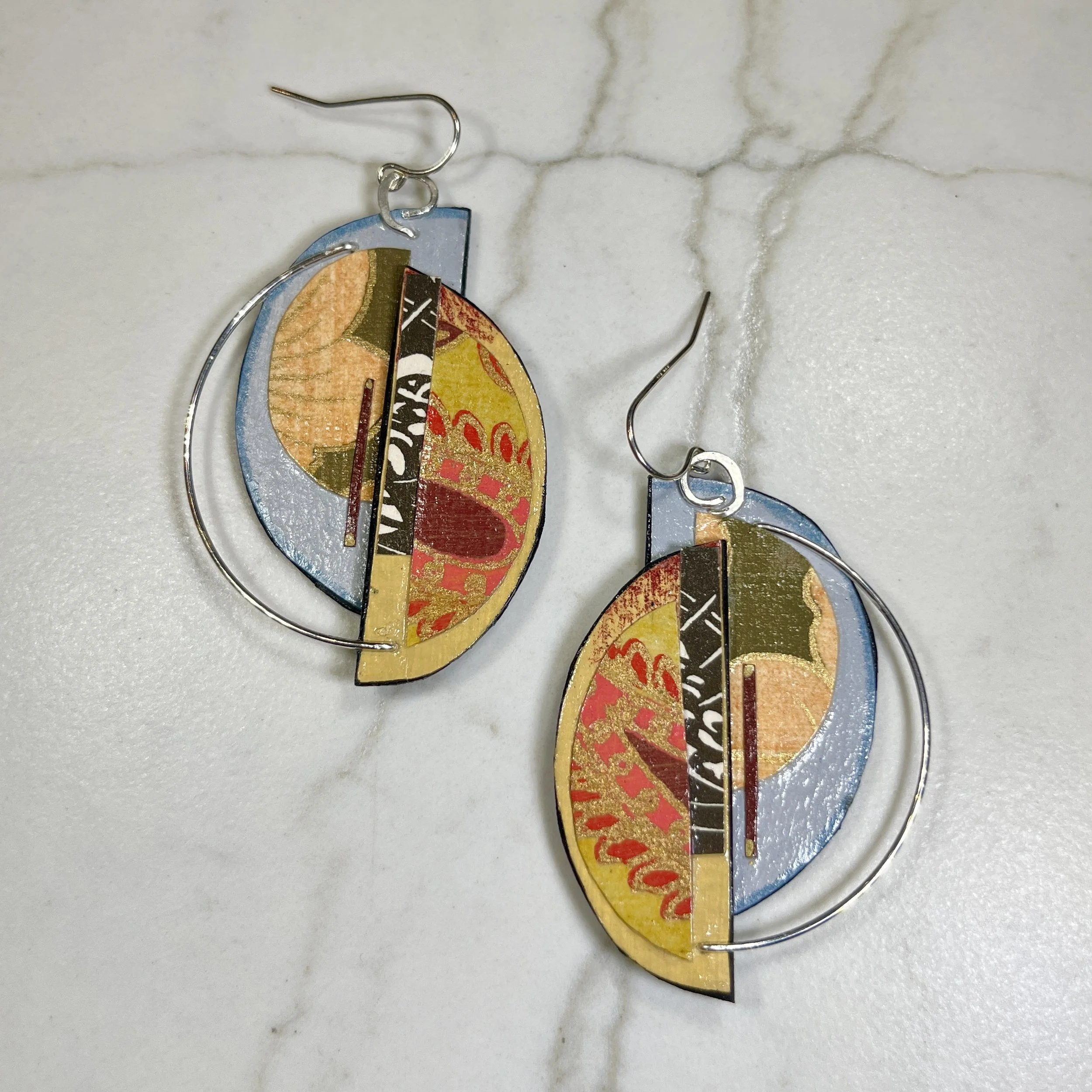 Lauren Pollaro Collage Earrings