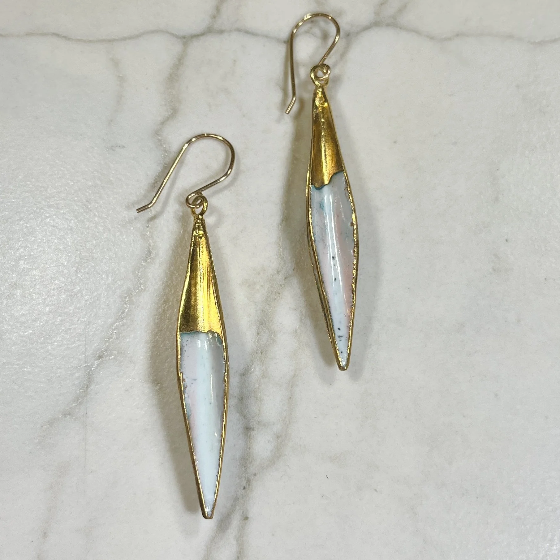 Jenny Walker Jewelry Enamel Earrings
