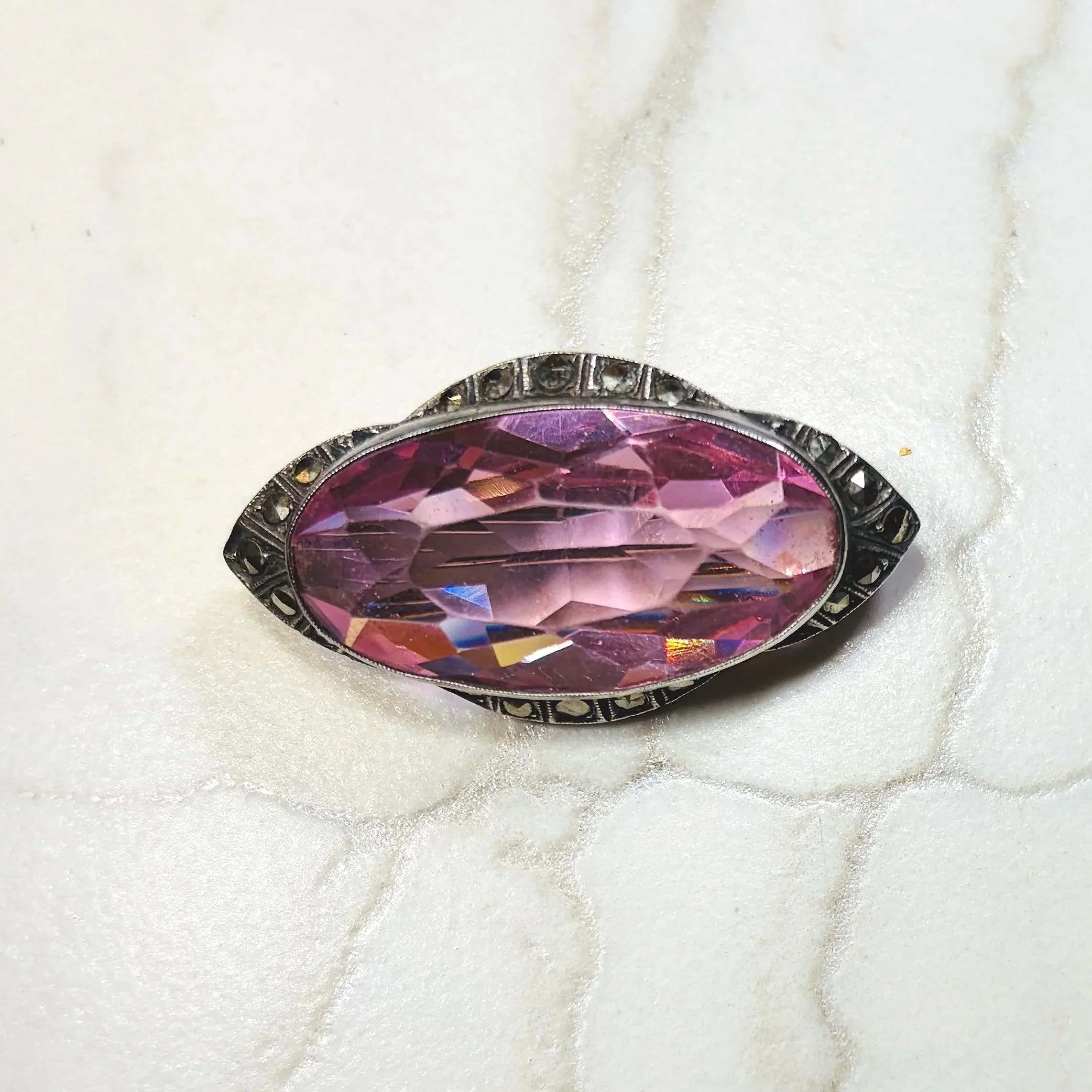 FLKMarcasitePinkCrystalBrooch.jpg