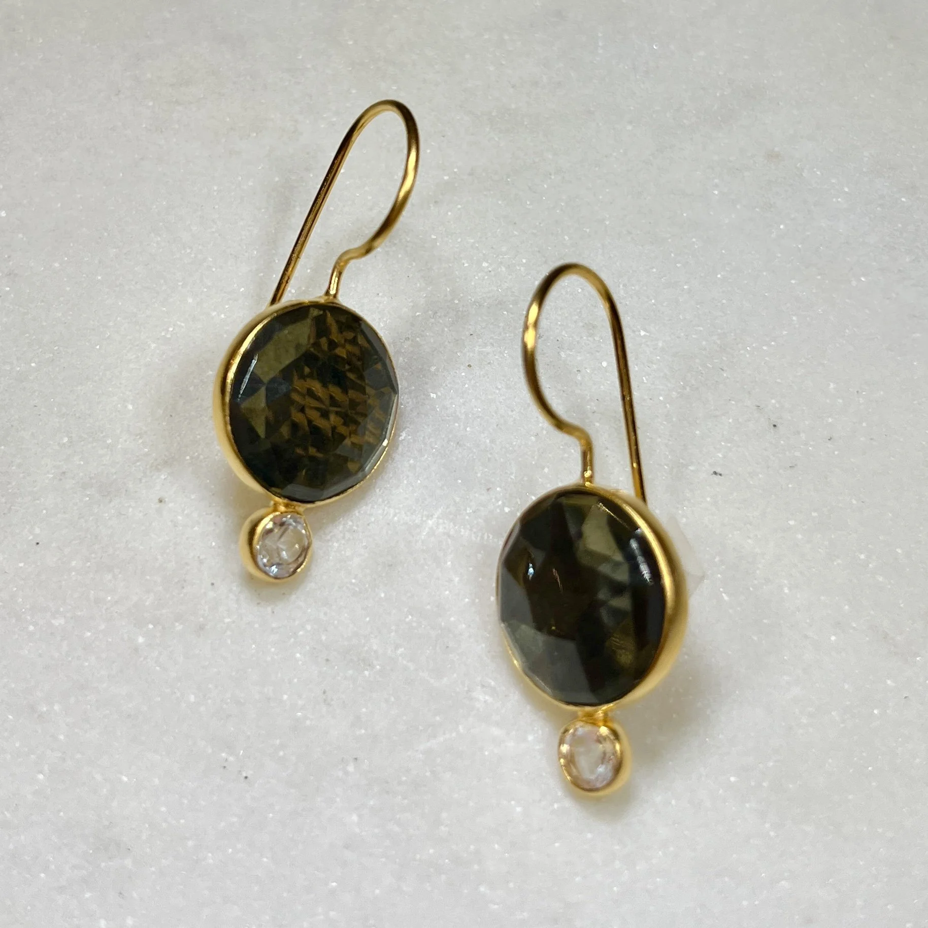 Dina Mackney Pyrite Earrings