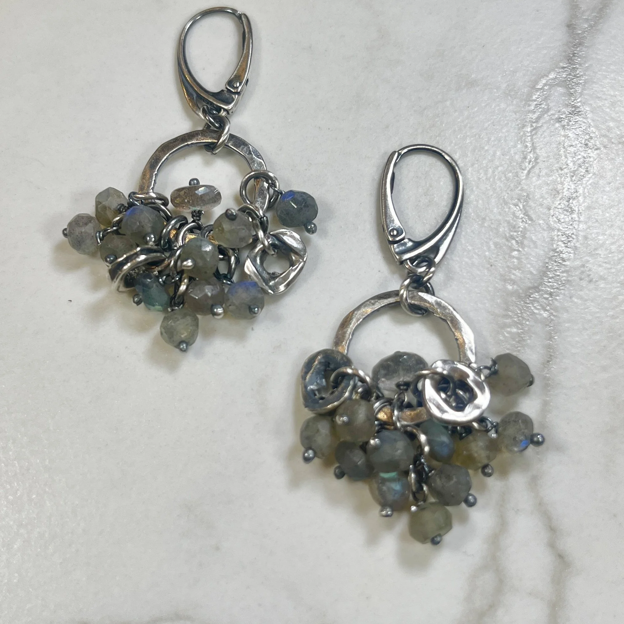 Folklorica Collection Labradorite Earrings