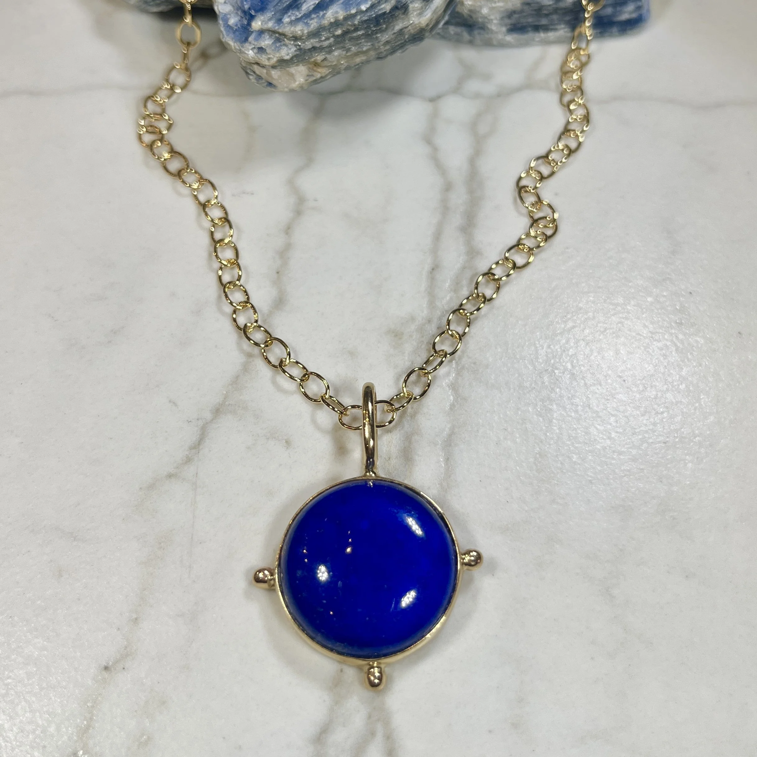 Dina Mackney Designs Lapis Pendant Necklace