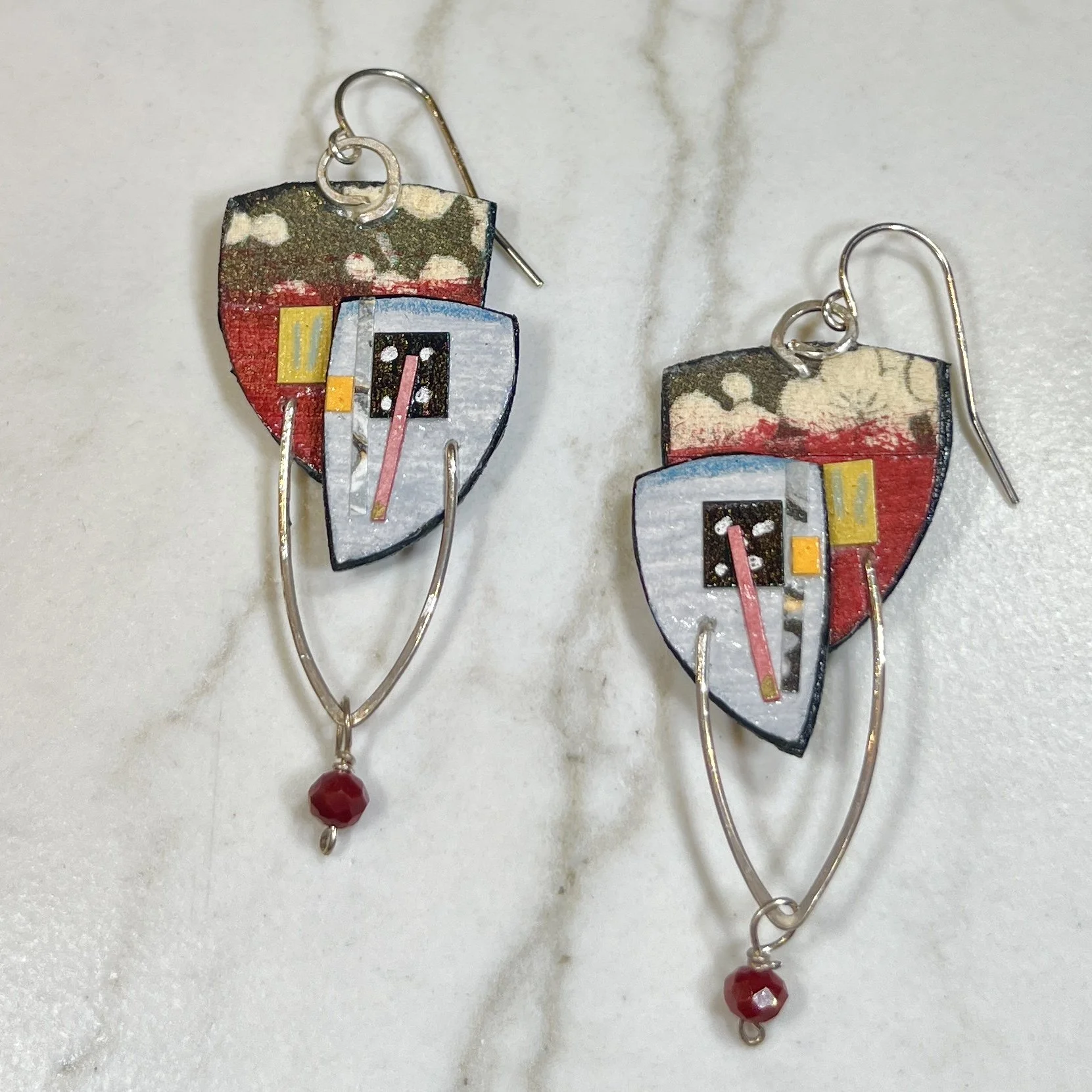 Lauren Pollaro Collage Earrings