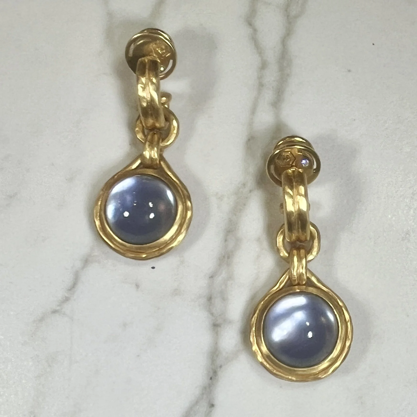 Julie Vos Hoop & Charm Earrings