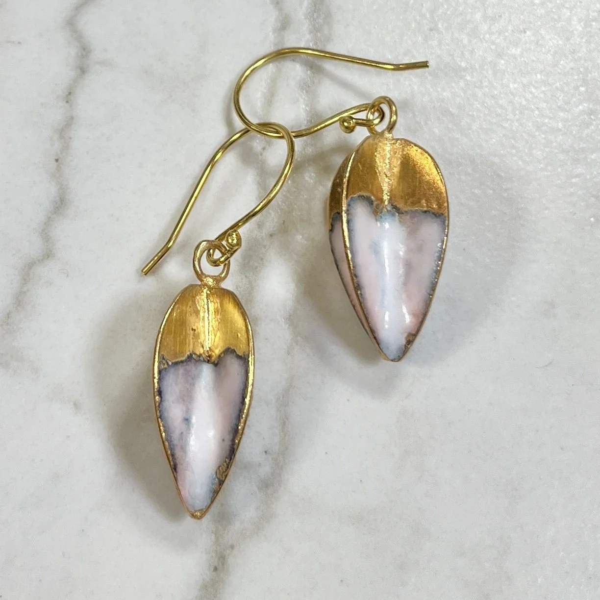 Jenny Walker Jewelry Enamel Earrings