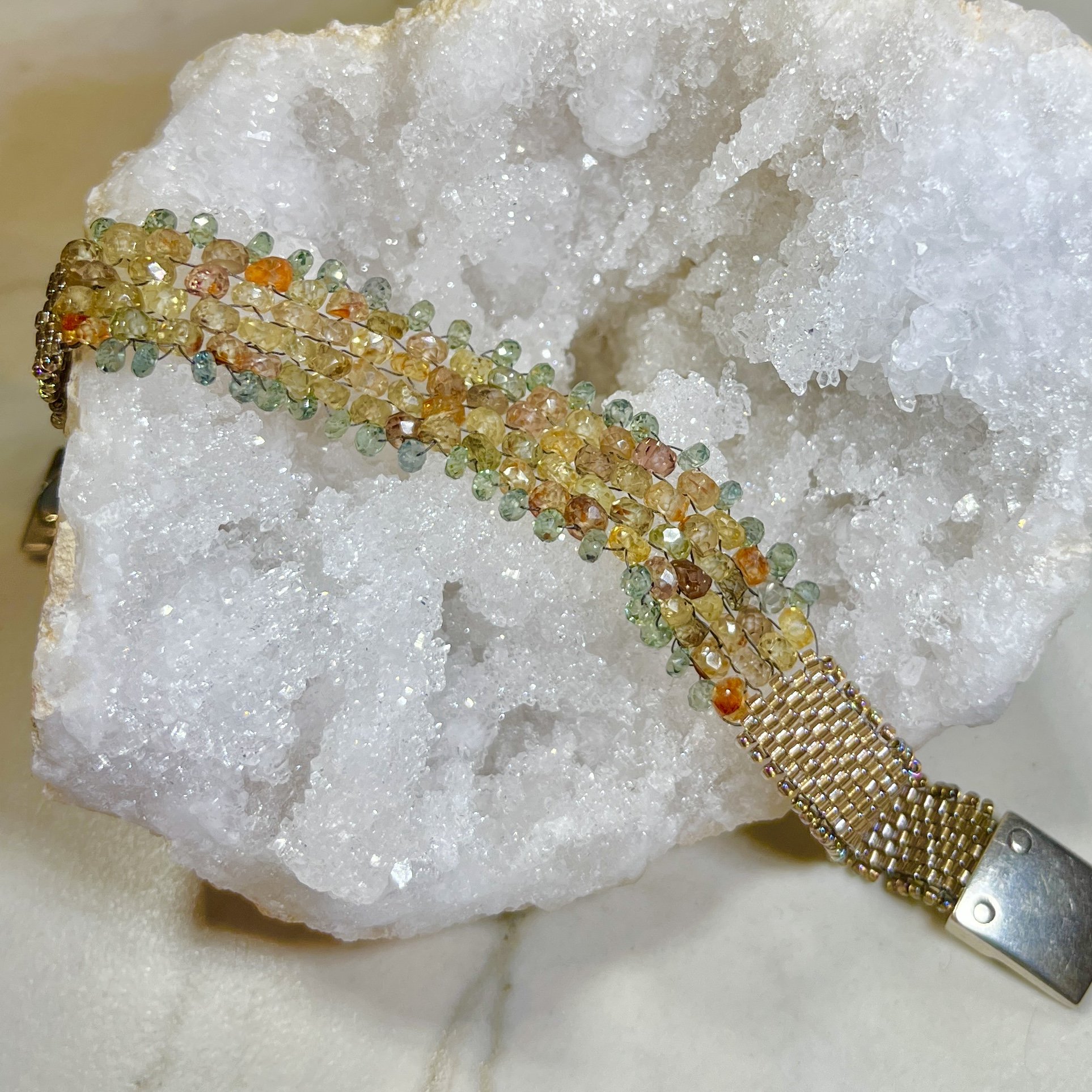 Martell Studio Zircon & Sapphire Bracelet