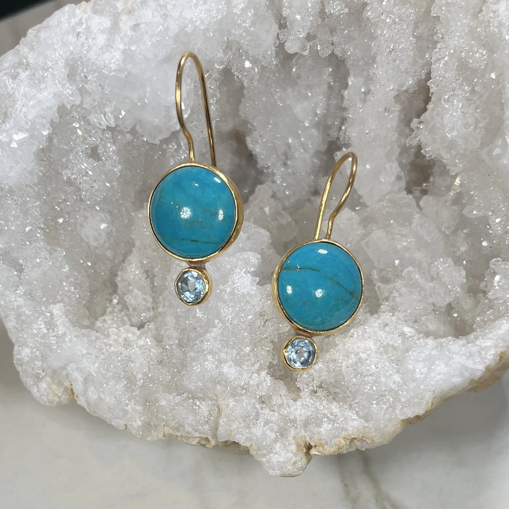 Dina Mackney Designs Turquoise Earrings