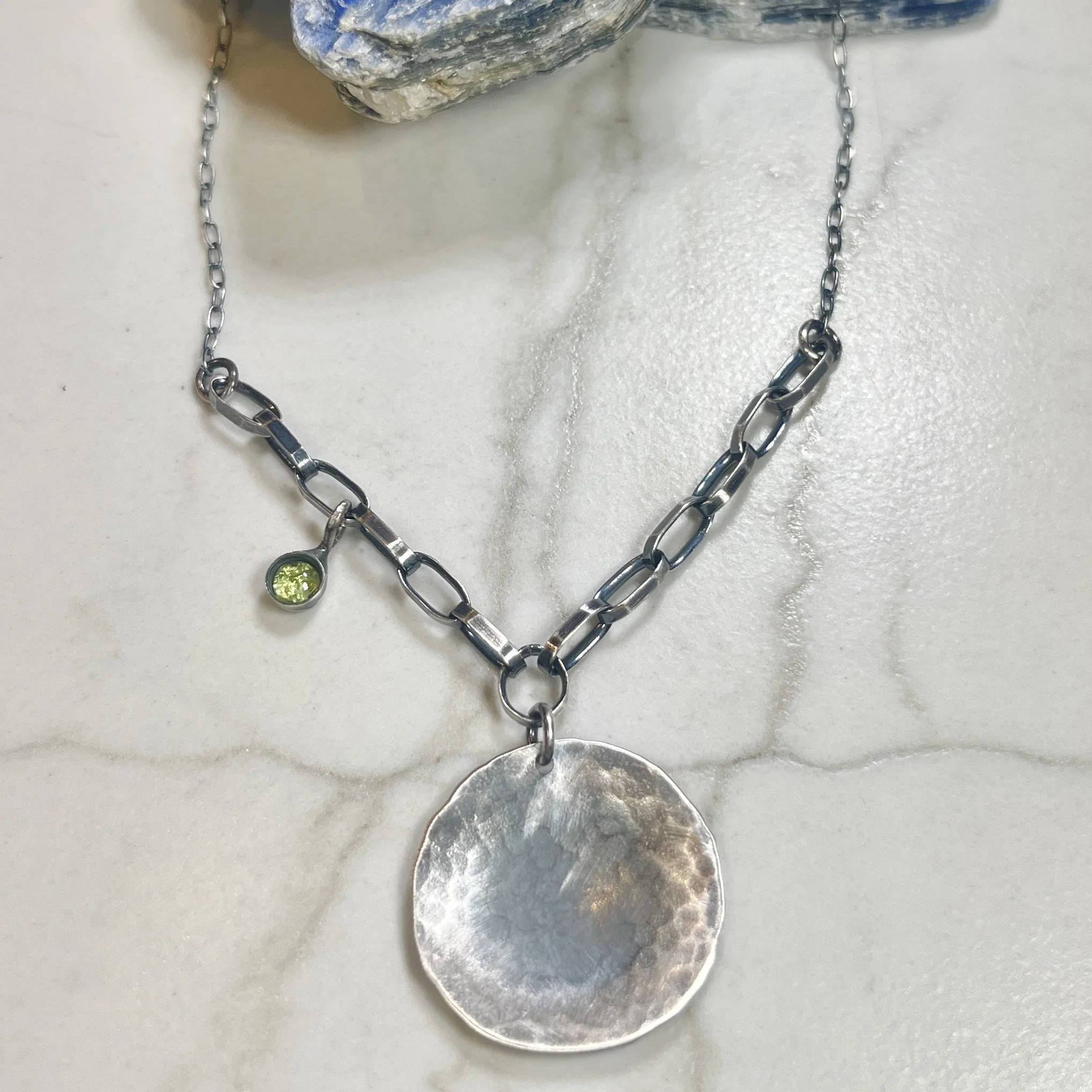 Folklorica Collection Silver Pendant Necklace