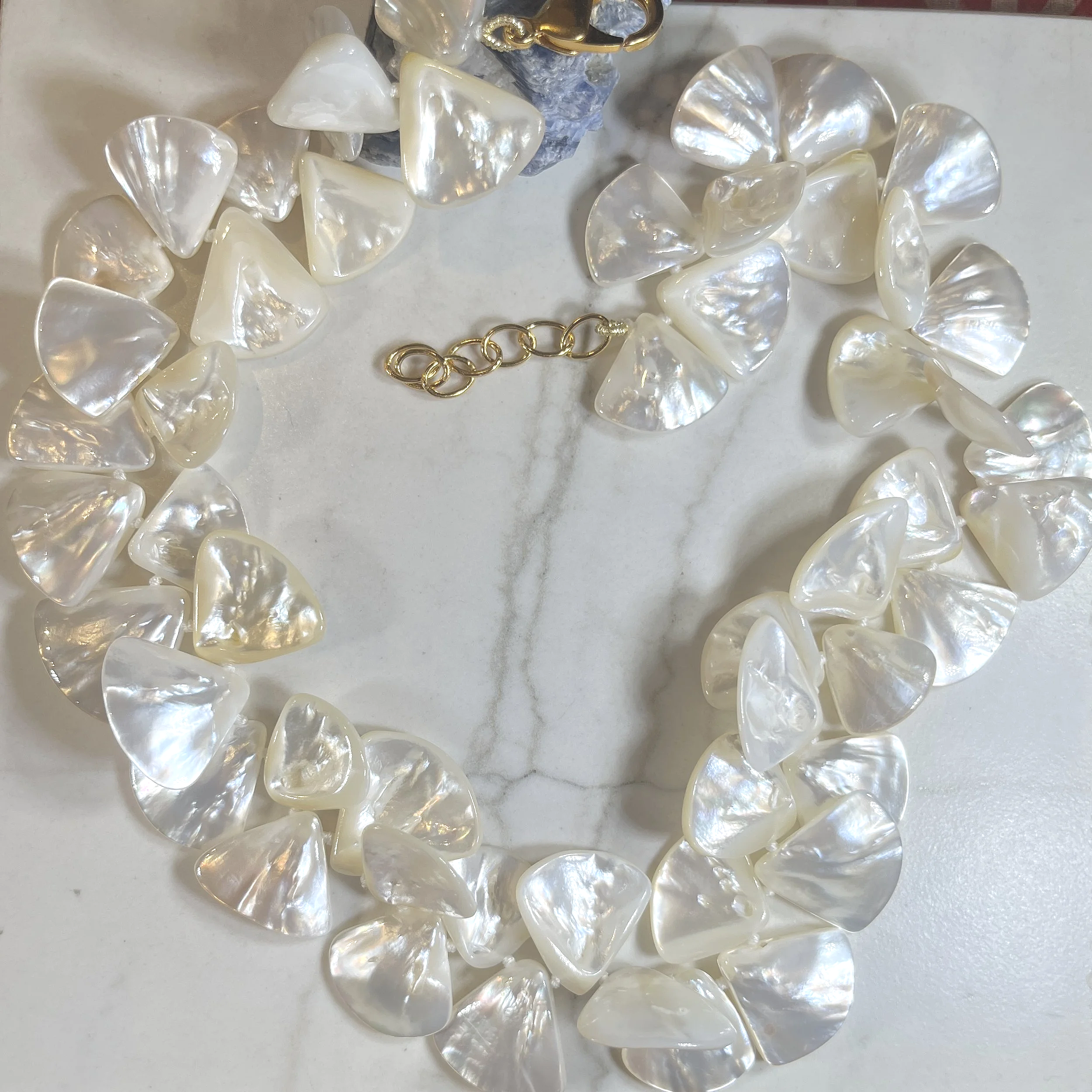Dina Mackney Mother of Pearl Necklace