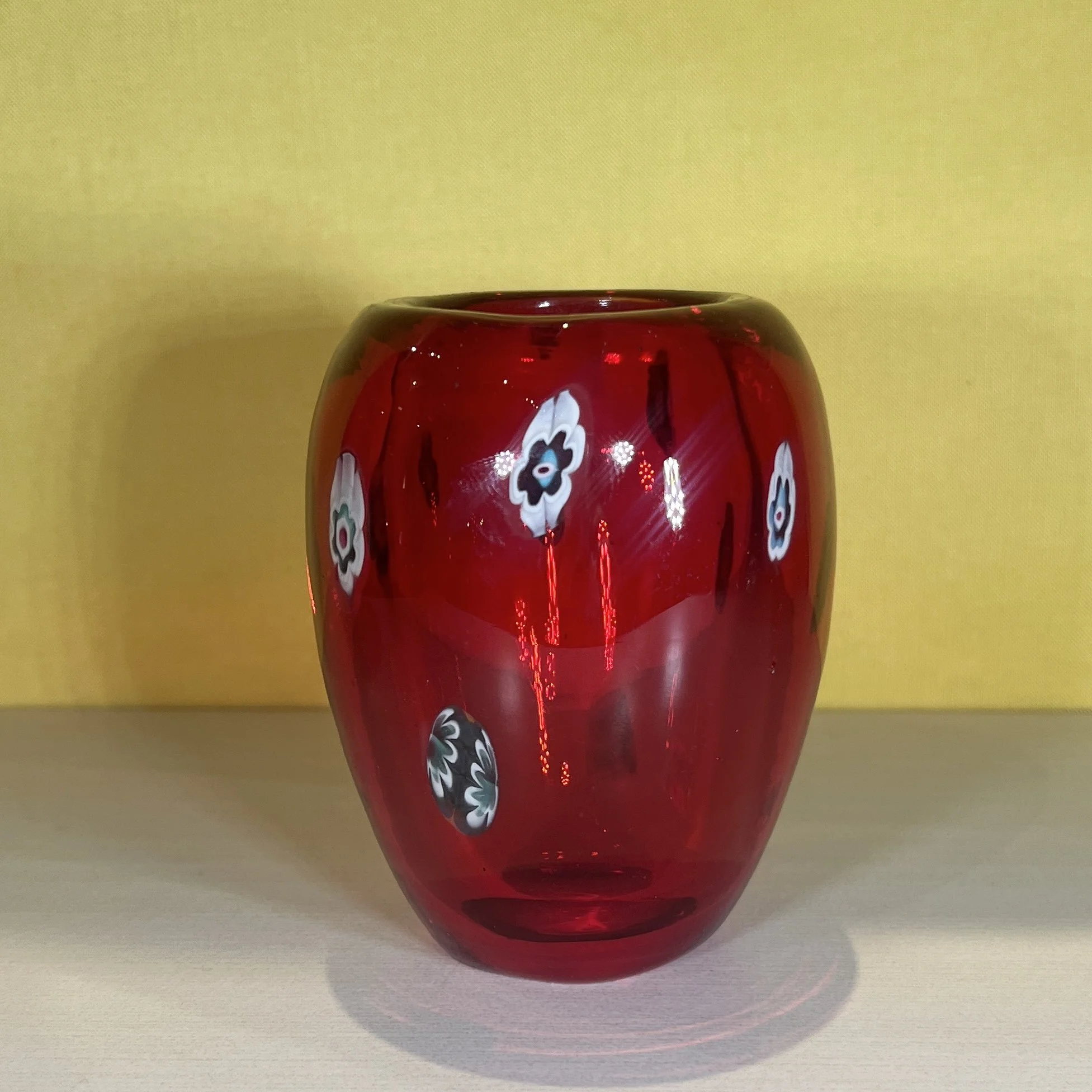 Folklorica Collection Millefiore Bud Vase