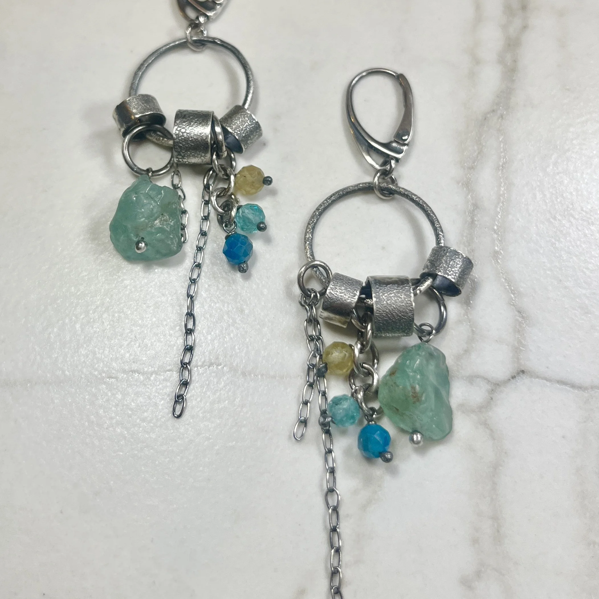 Folklorica Collection Gemstone Earrings