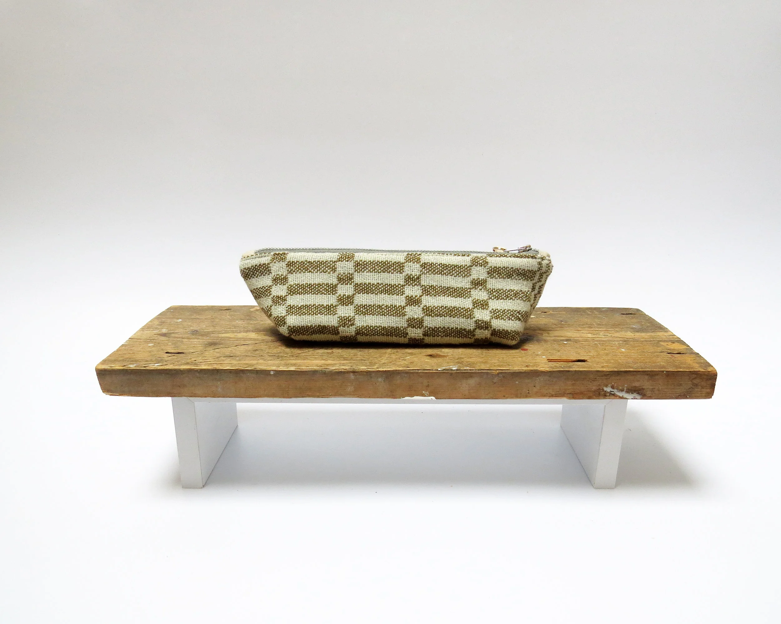 sustainable handwoven handmade pencil case by E.Ballon Design