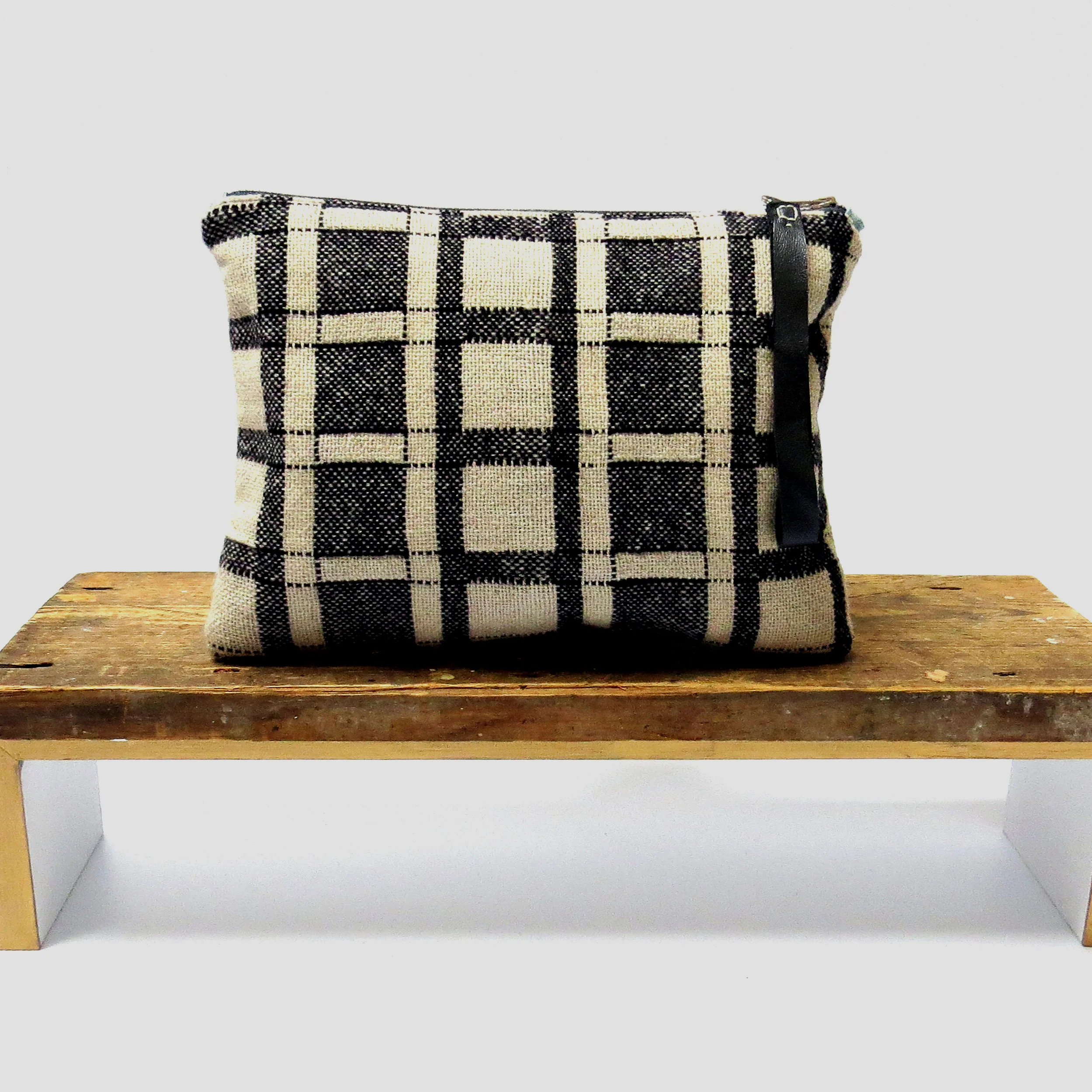 sustainable handwoven handmade wedding wristlet by E.Ballon Design