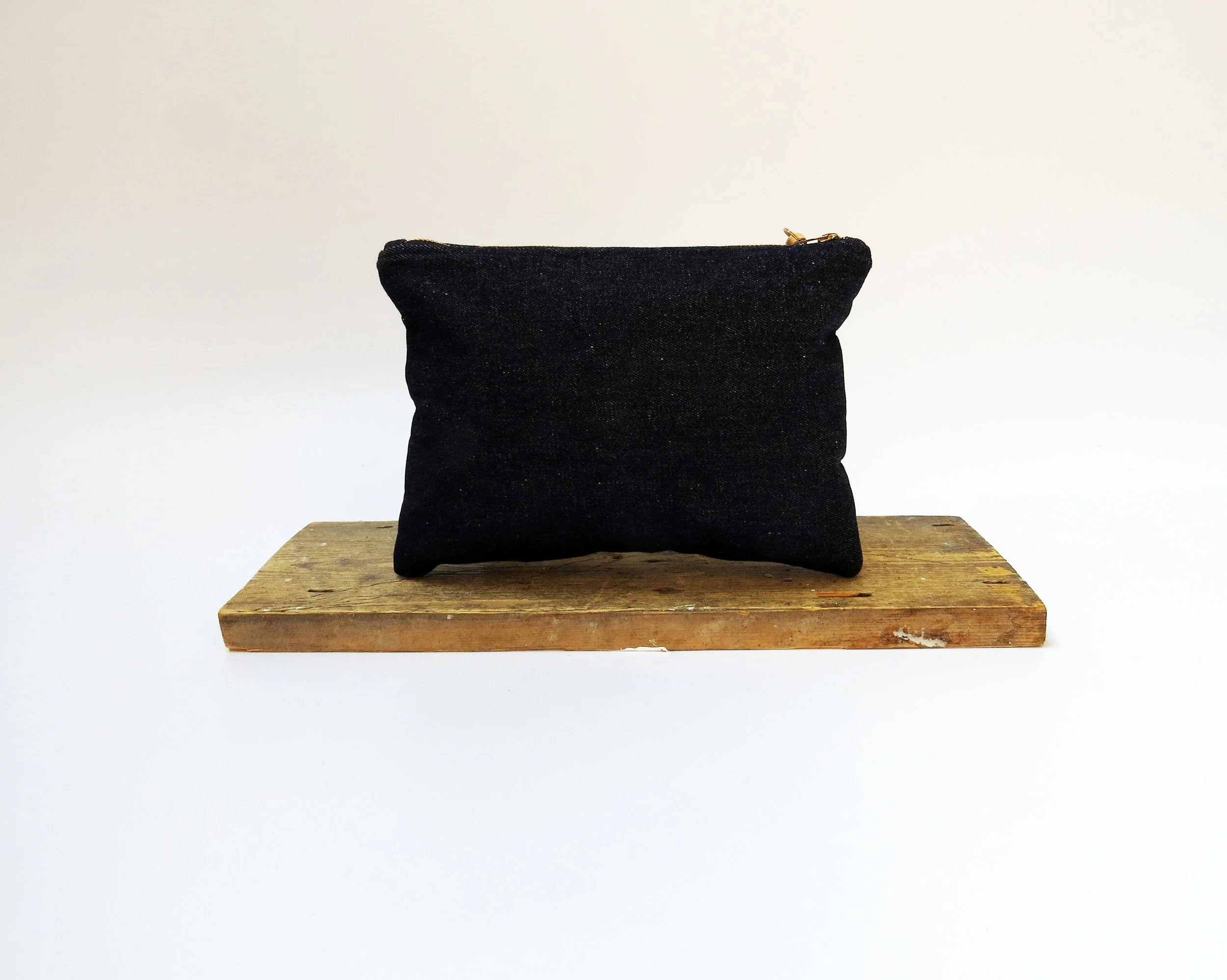 Handstitched Organic recyled Denim Bag