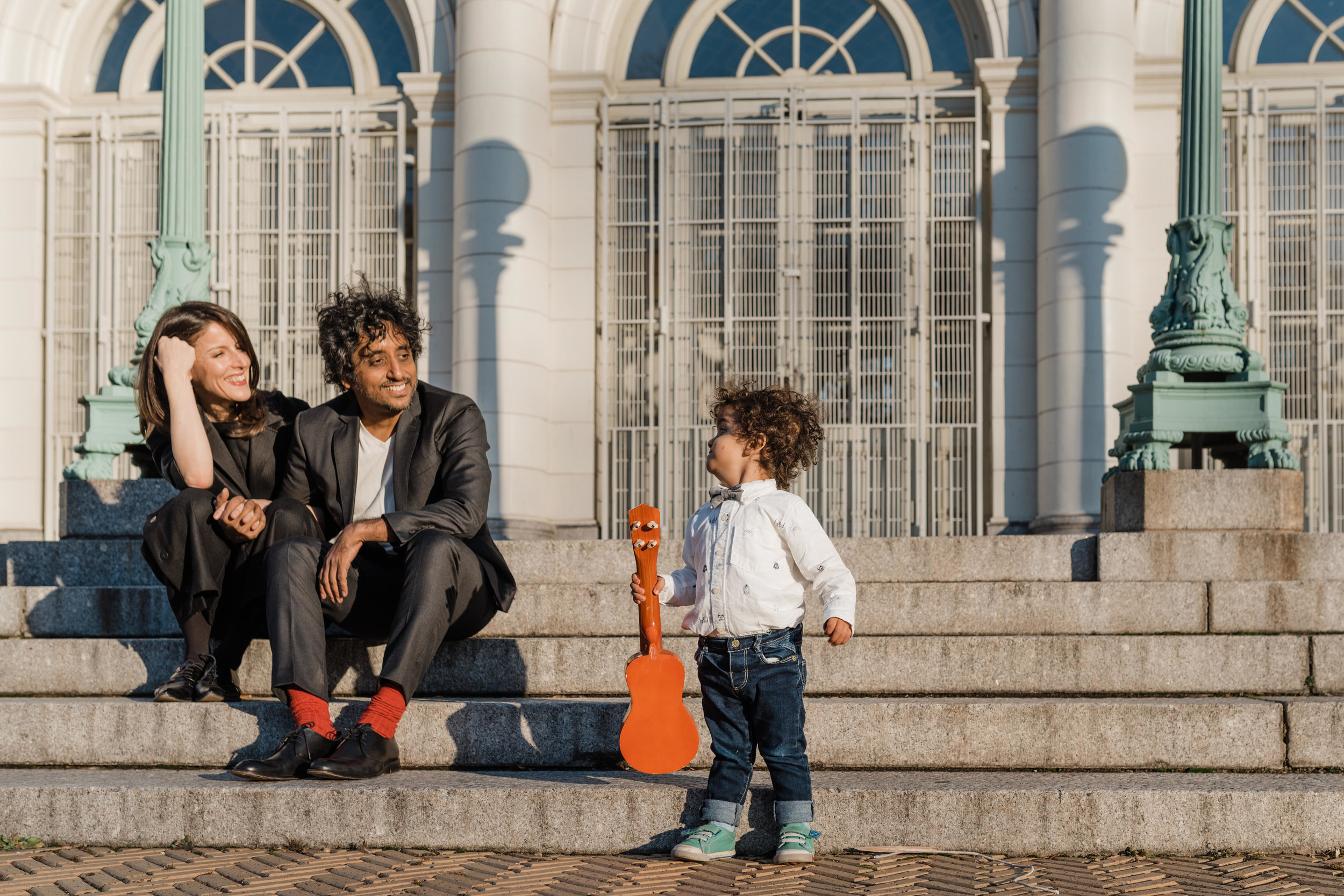 Family lifestyle session at Prospect Park in Brooklyn, New York