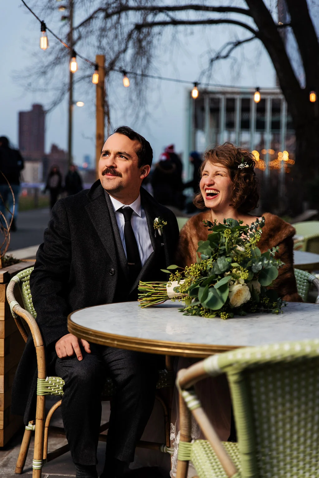 Allison Taylor and Andrew Dill Wedding at DUMBO and Roulette.