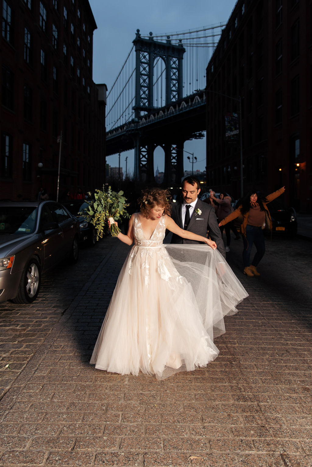  Allison Taylor and Andrew Dill Wedding at DUMBO and Roulette. 