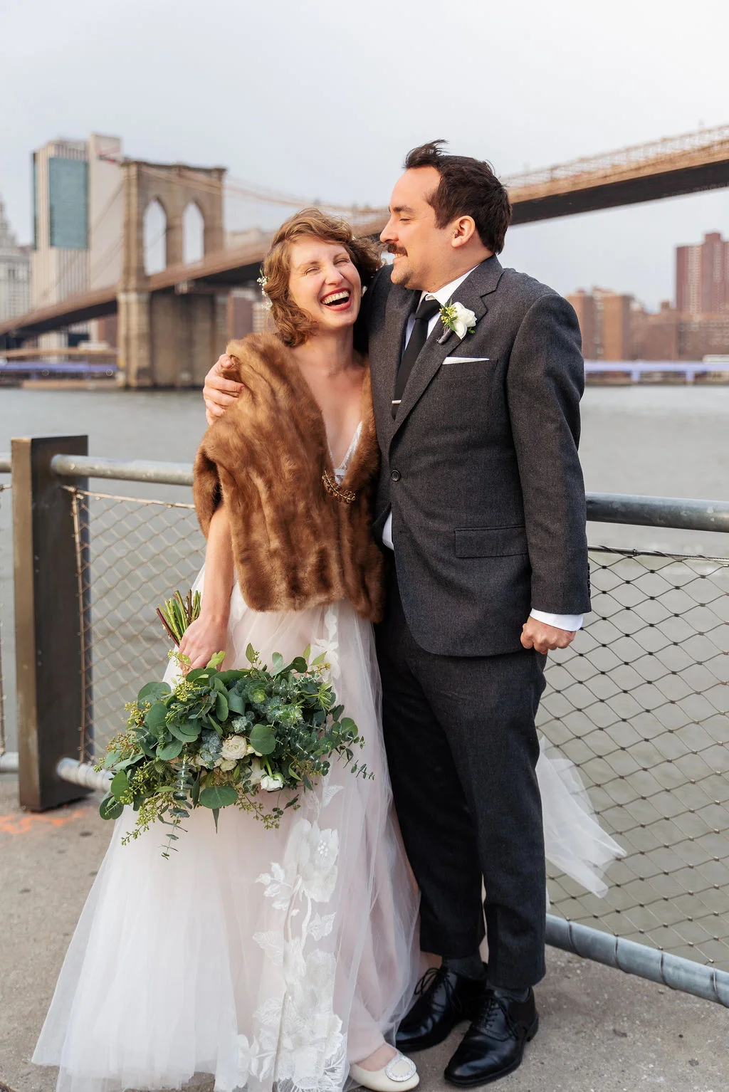 Allison Taylor and Andrew Dill Wedding at DUMBO and Roulette.