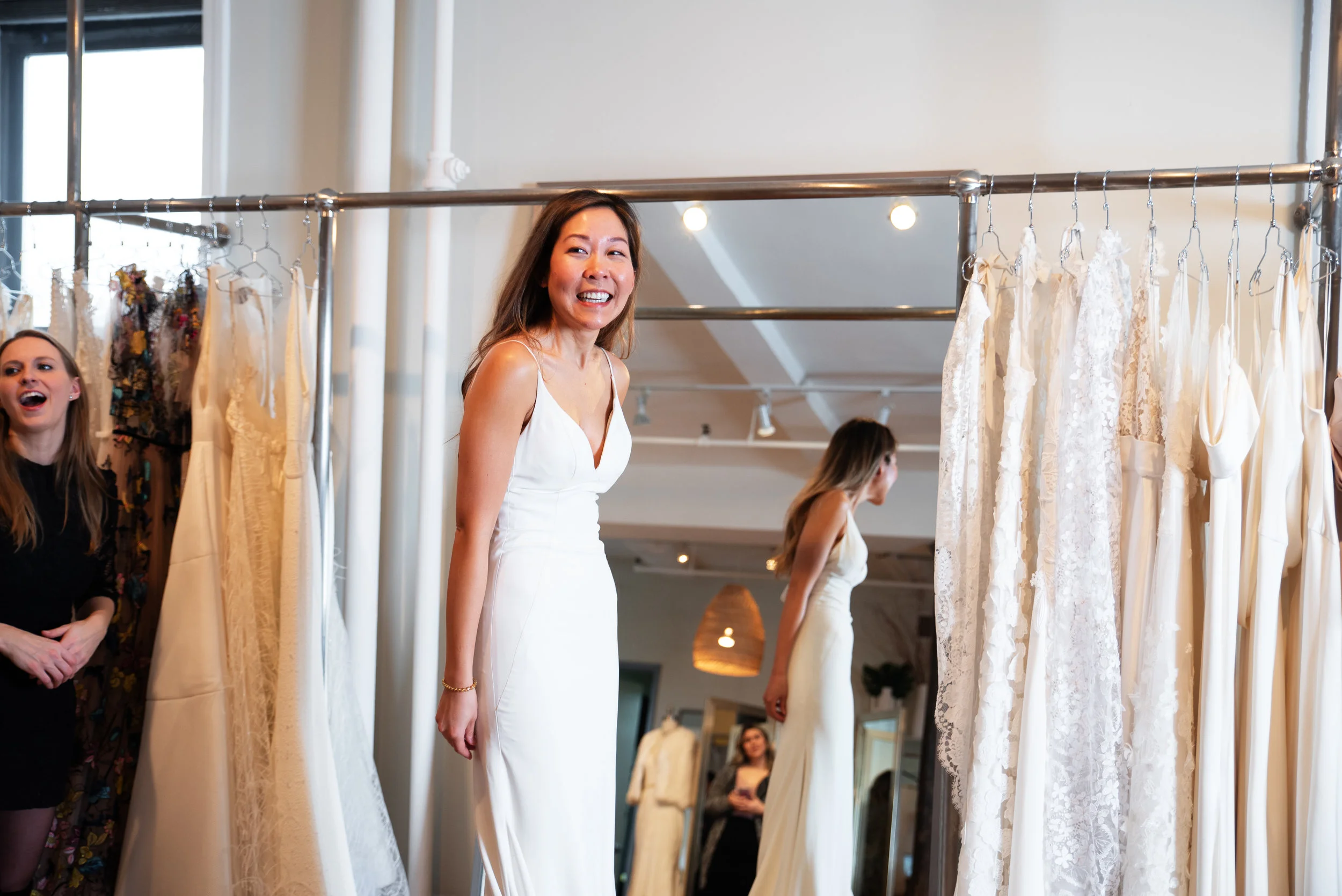 Young Survival Coalition partnered with wedding designer Kelly Faetanini and Gabriella New York Bridal Salon to donate wedding dresses to two breast cancer survivors for their upcoming weddings.