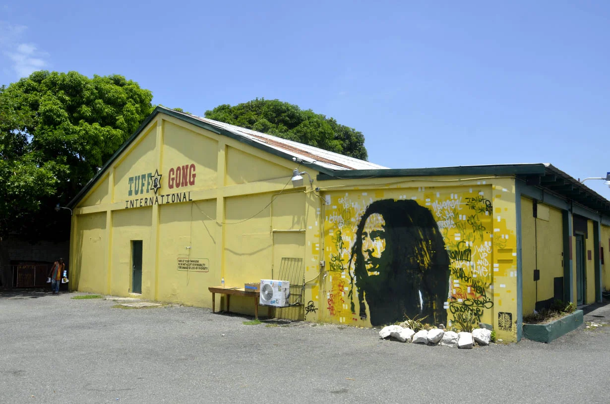 Tuff Gong Records Bob Mural 2 - August 2014.jpg