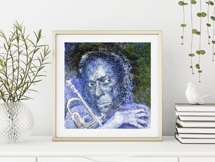 Miles Davis Framed - Maynard Tischler.png