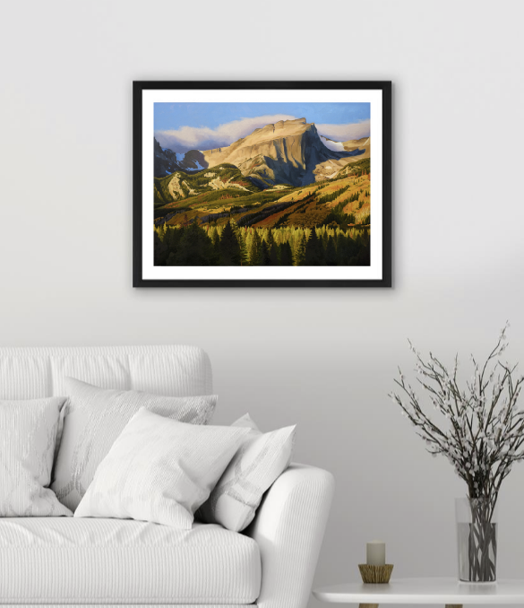 Hallet Peak Framed.png