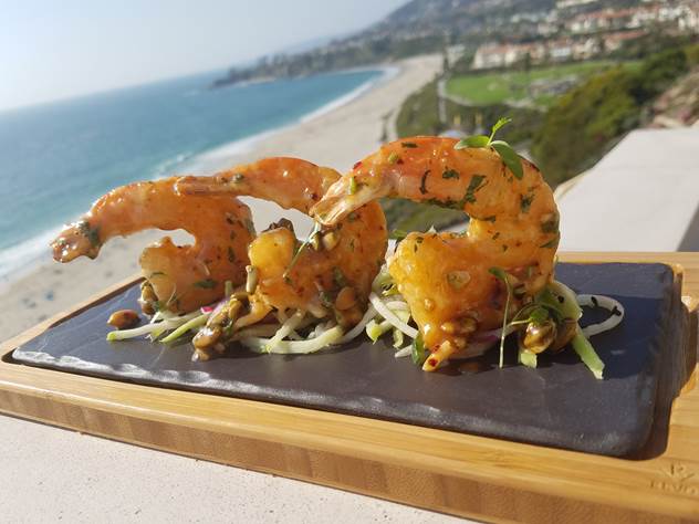 Piloncillo Prawns. Photo Credit: Ritz-Carlton Laguna Niguel