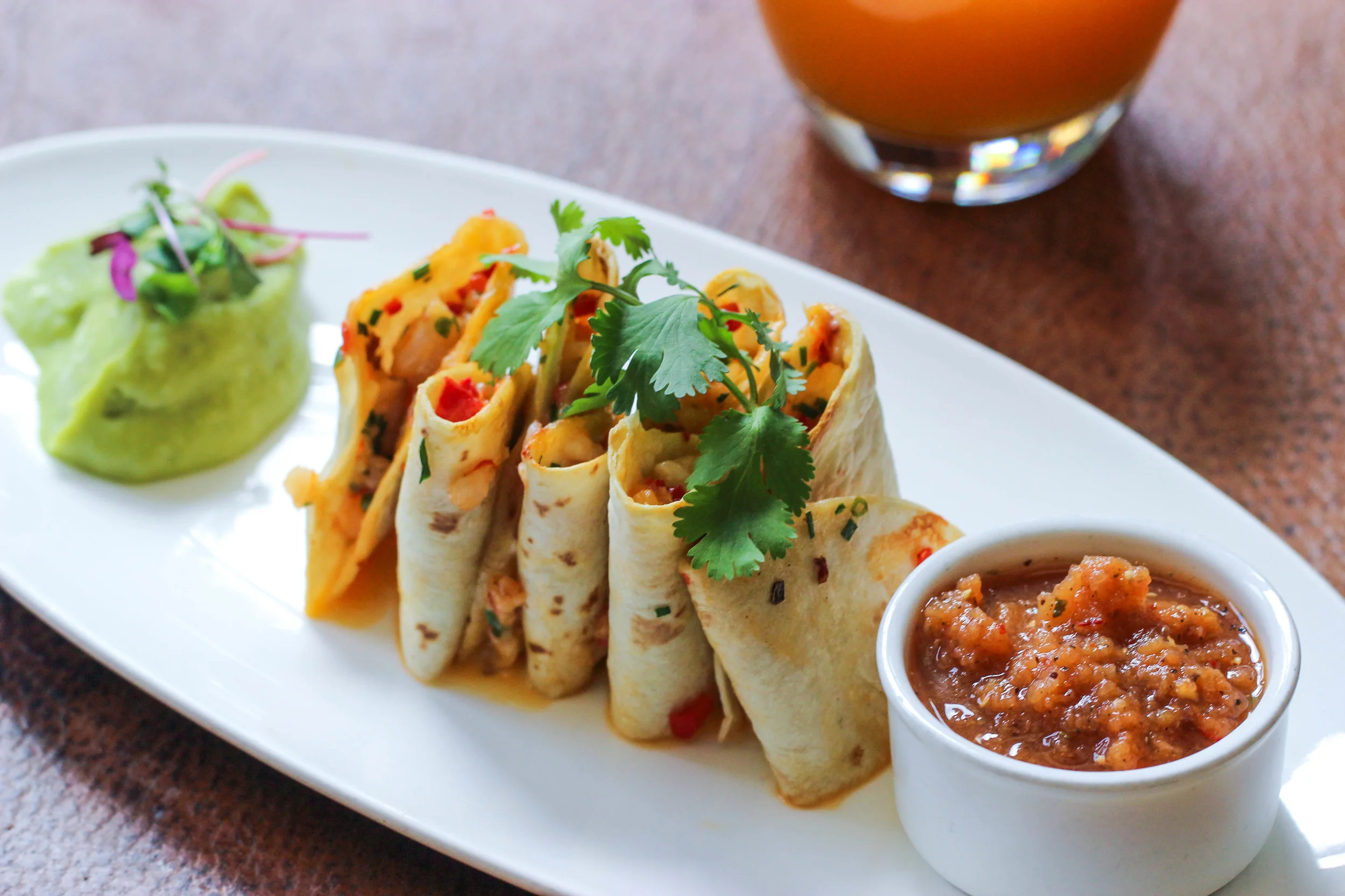 Served at Chef Sandoval's restaurants  Maya  in New York &amp;  Tamayo  in Denver