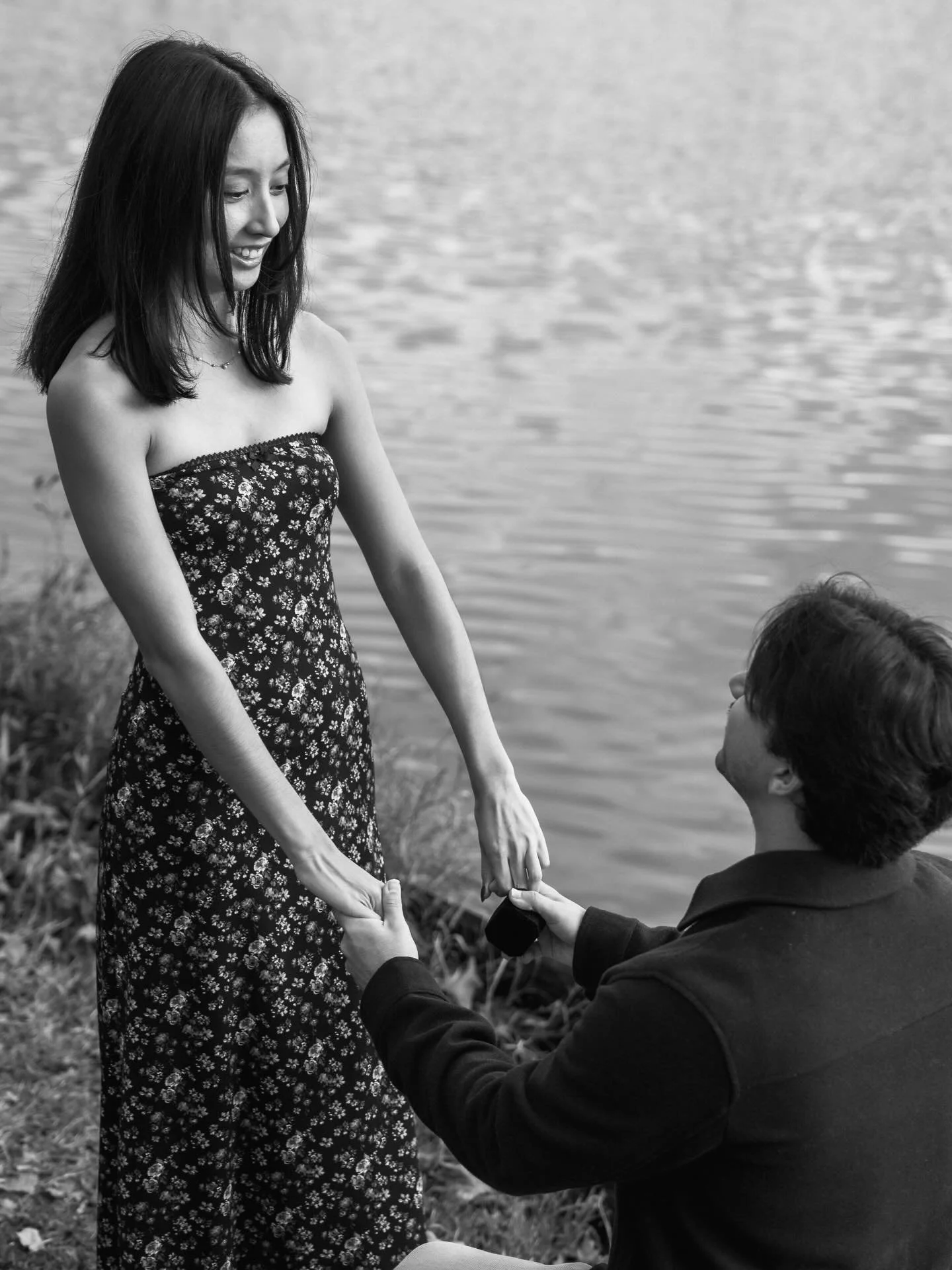 So about an hour before the proposal- the proposee texts and asks if there is anyway I can capture a video too. Well I let him know it would be tricky last minute but I would try to figure something out. I was already on my way to &ldquo;the spot&rdq