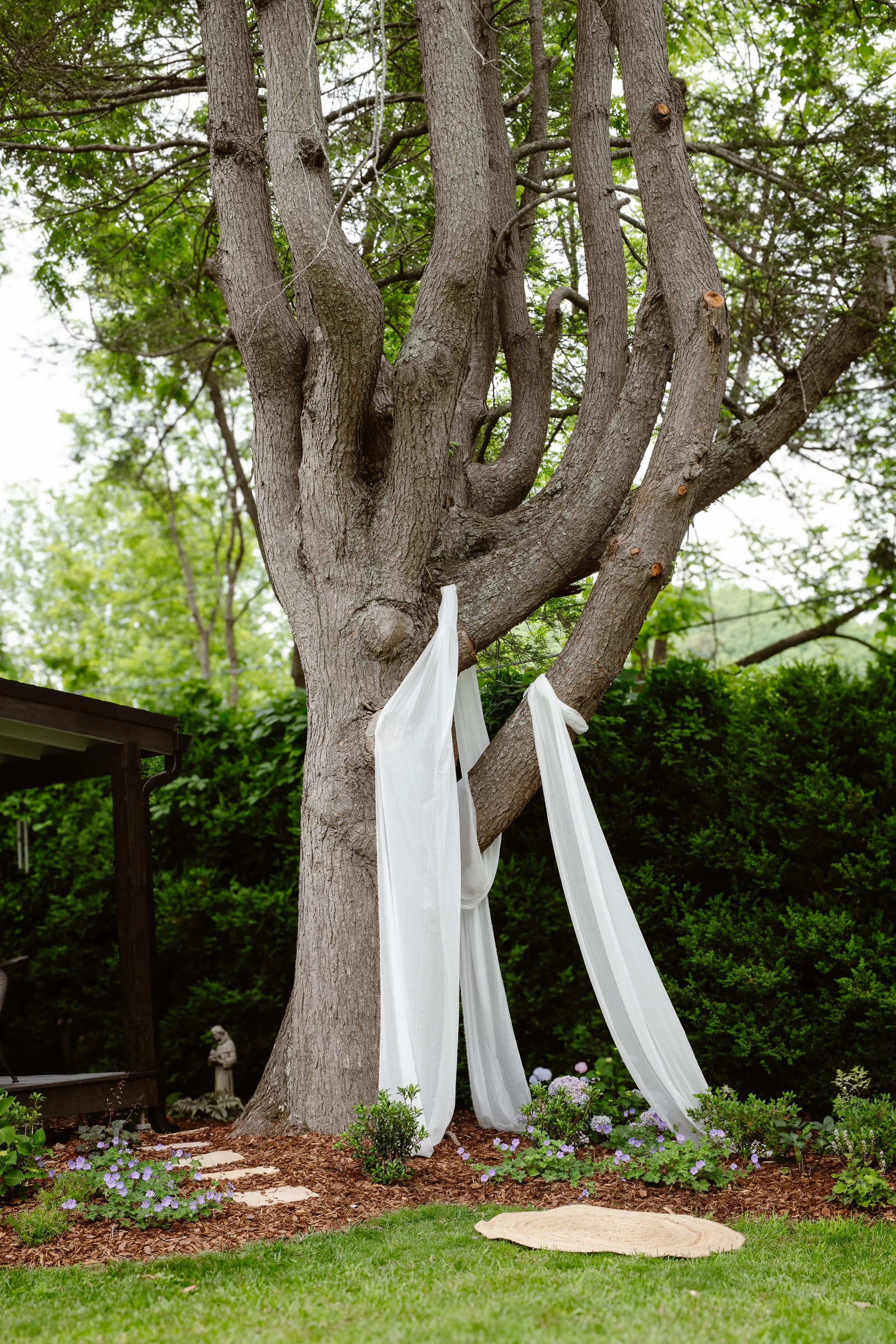 Intimate Backyard Wedding