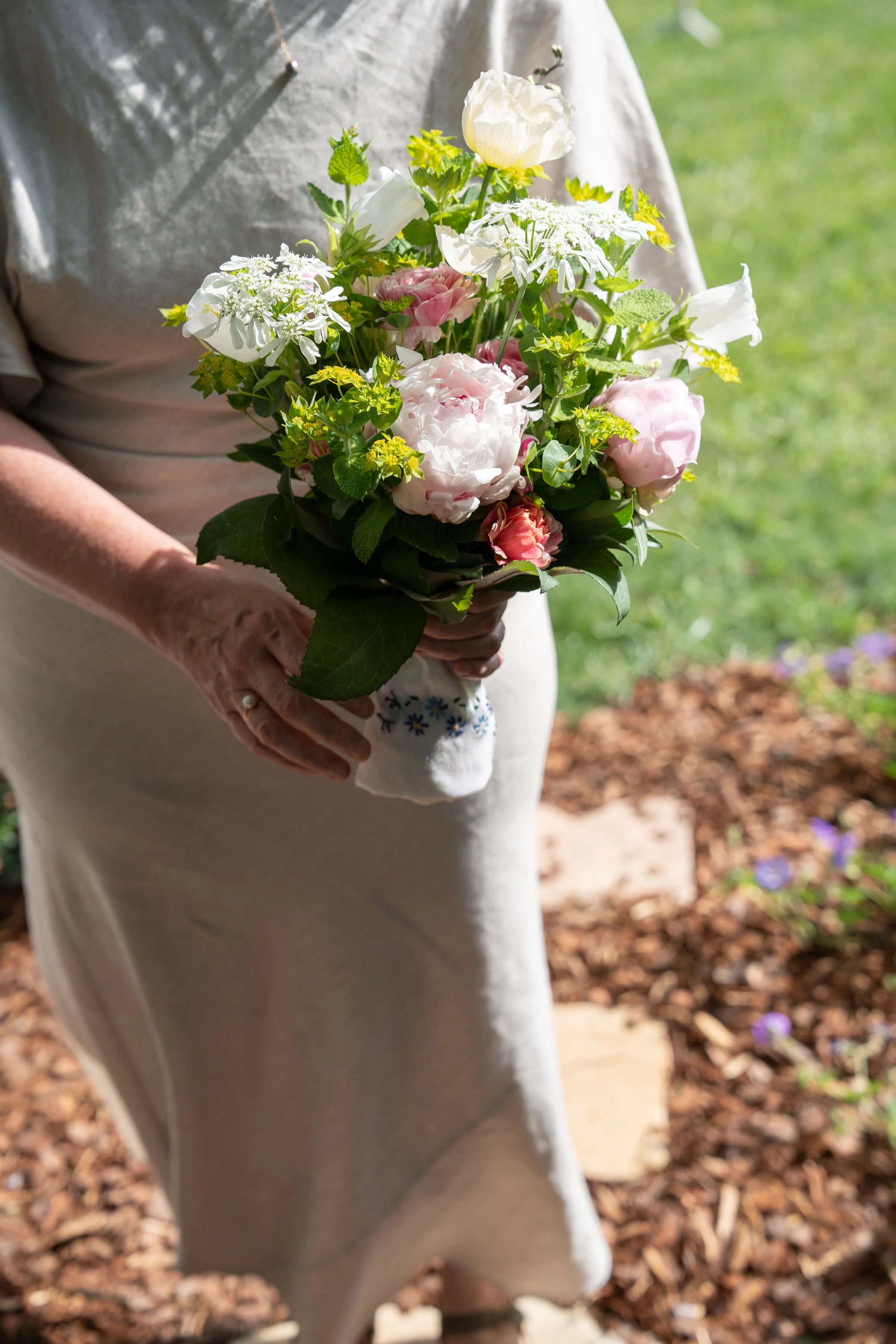 Intimate Backyard Wedding